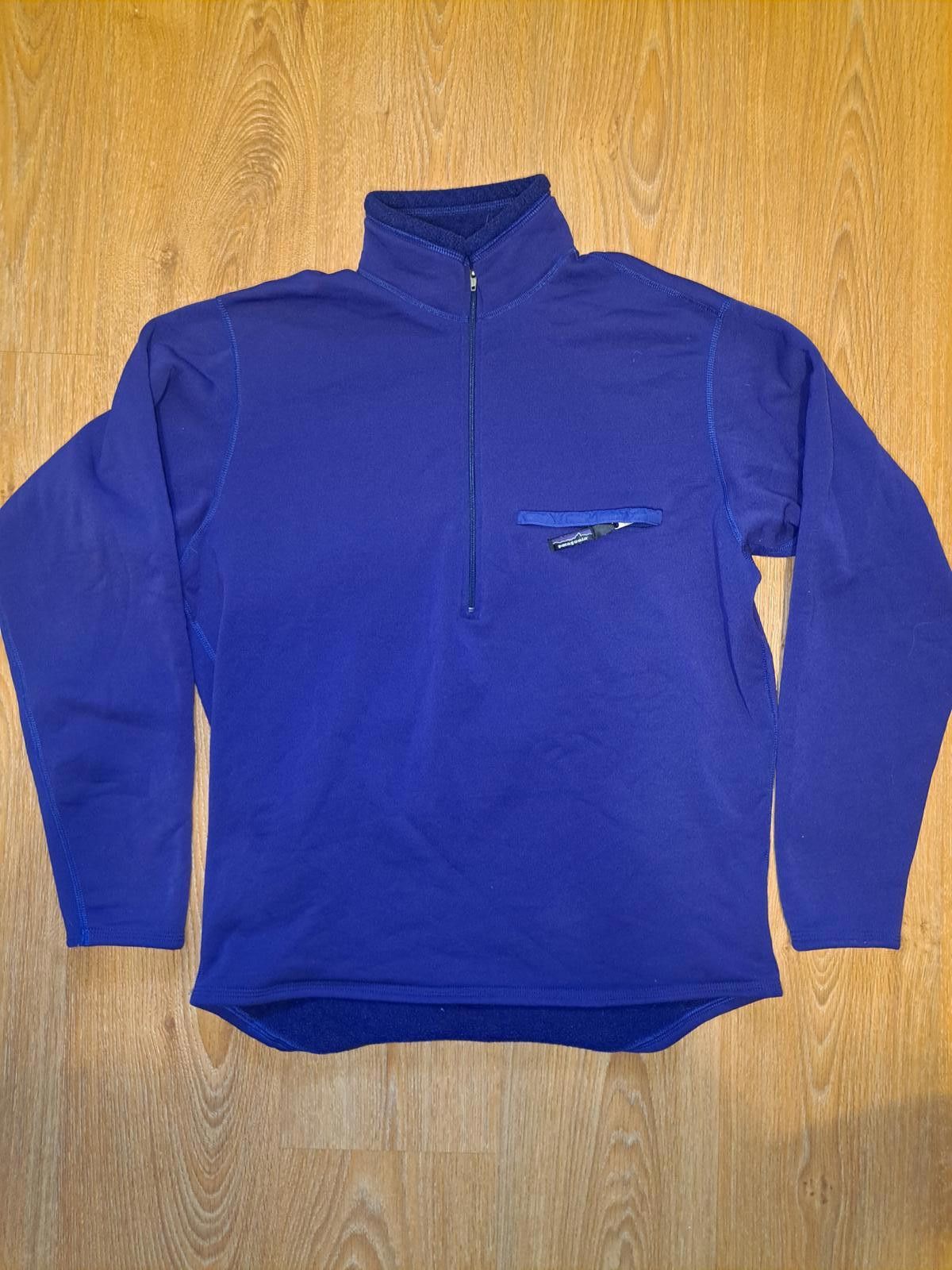 Patagonia VINTAGE Patagonia Pullover Sweater Jacket Mens Large Purple Size US L / EU 52-54 / 3 - 1 Thumbnail