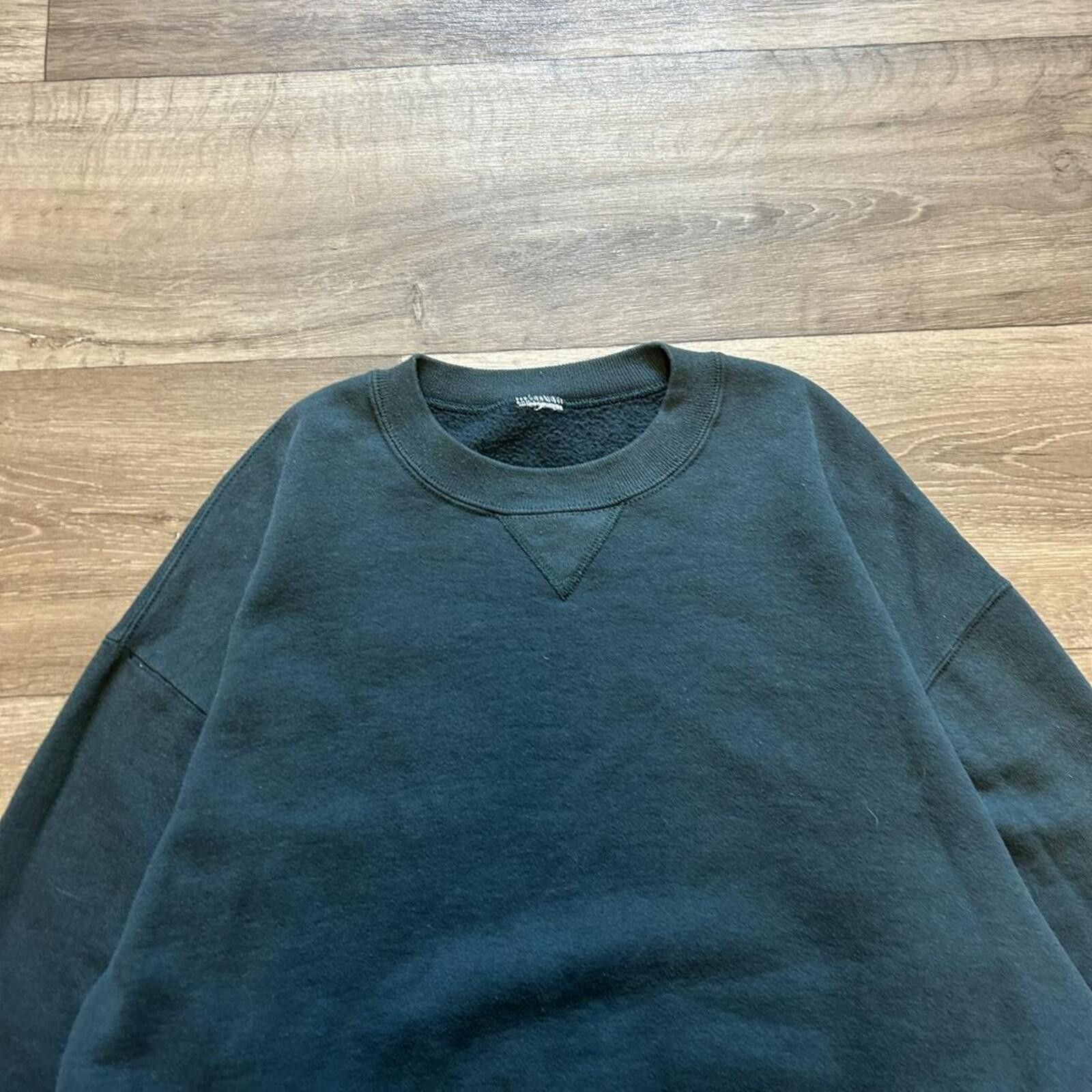 Russell Athletic Russell Athletic Men's Green and Black Sweatshirt Size US L / EU 52-54 / 3 - 3 Thumbnail