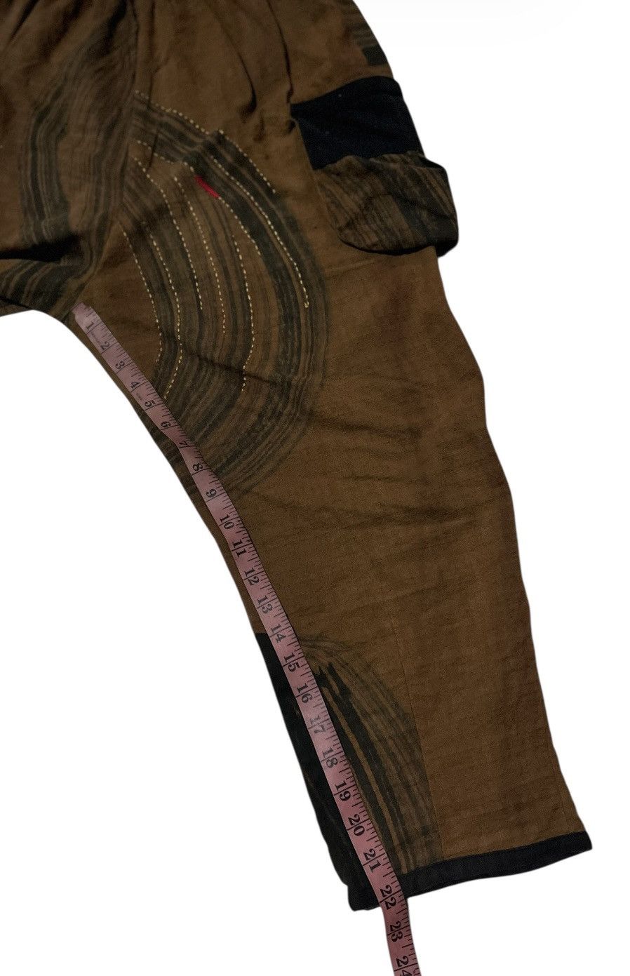 If Six Was Nine LOOSE FIT HAREM PANTS BY RYO KREATIF Size US 26 / EU 42 - 10 Thumbnail