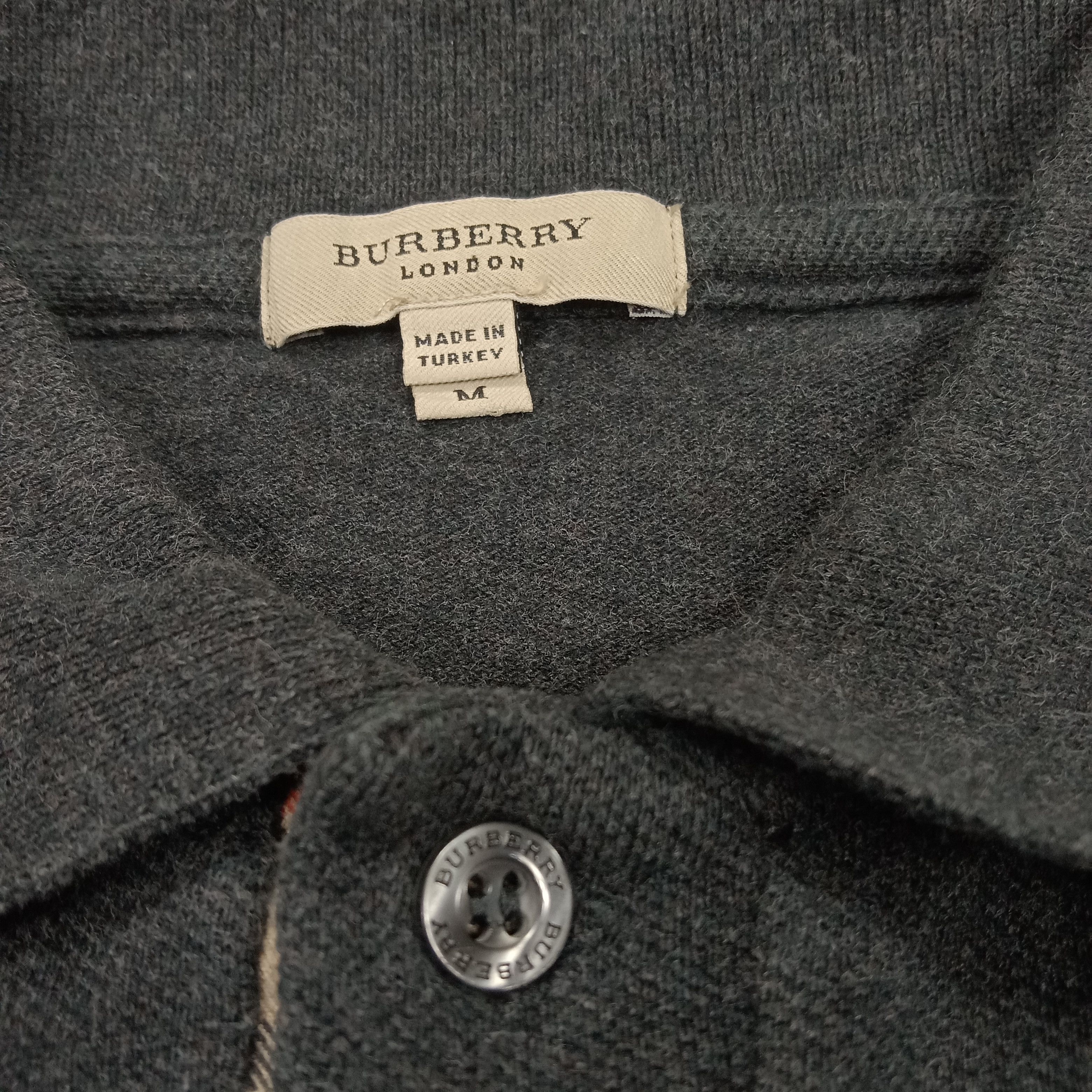 Burberry × Vintage Burberry London Polos Casual Style Collar Size US M / EU 48-50 / 2 - 4 Thumbnail