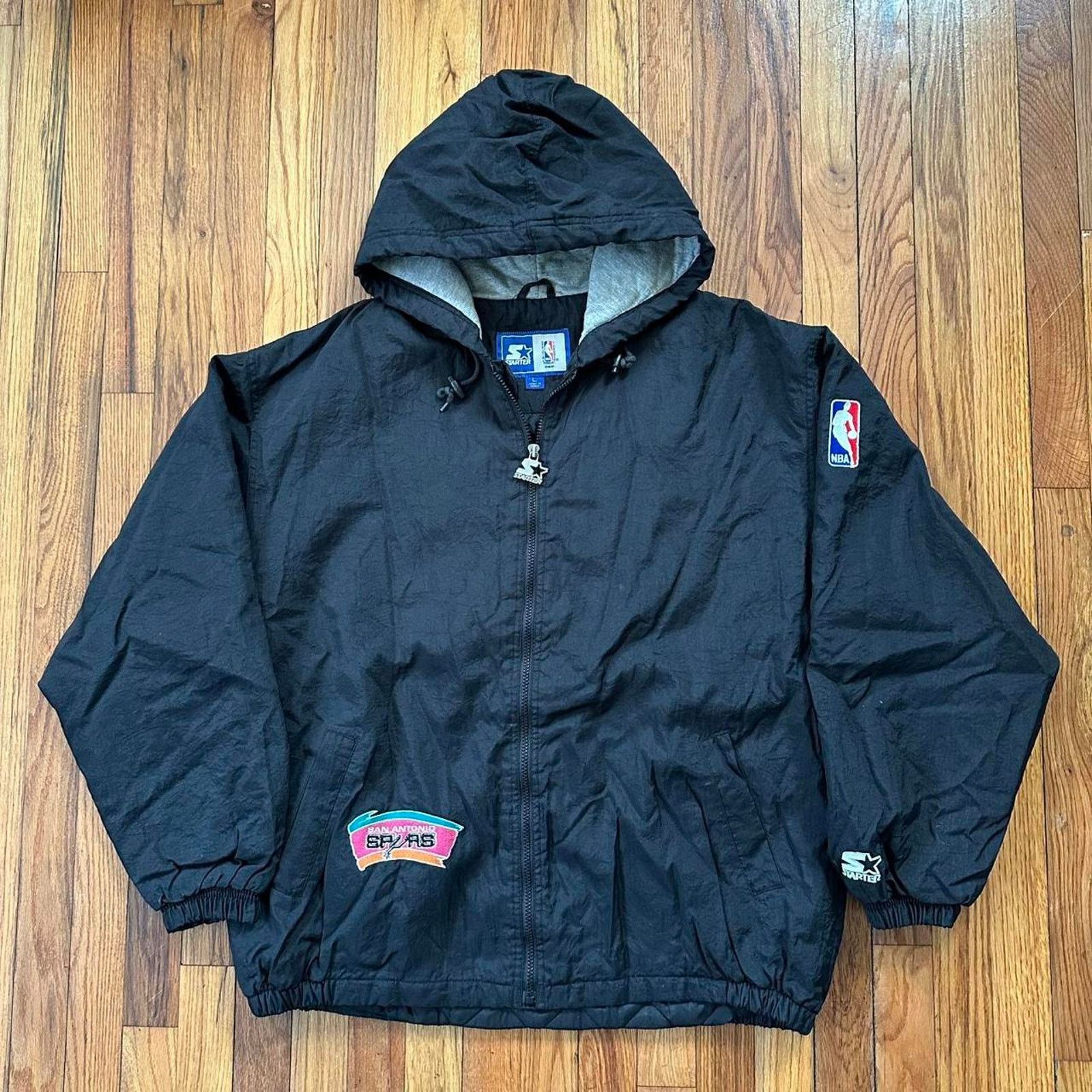 Starter Vintage Starter San Antonio Spurs Full Zip Jacket NBA size L Size US L / EU 52-54 / 3 - 2 Thumbnail