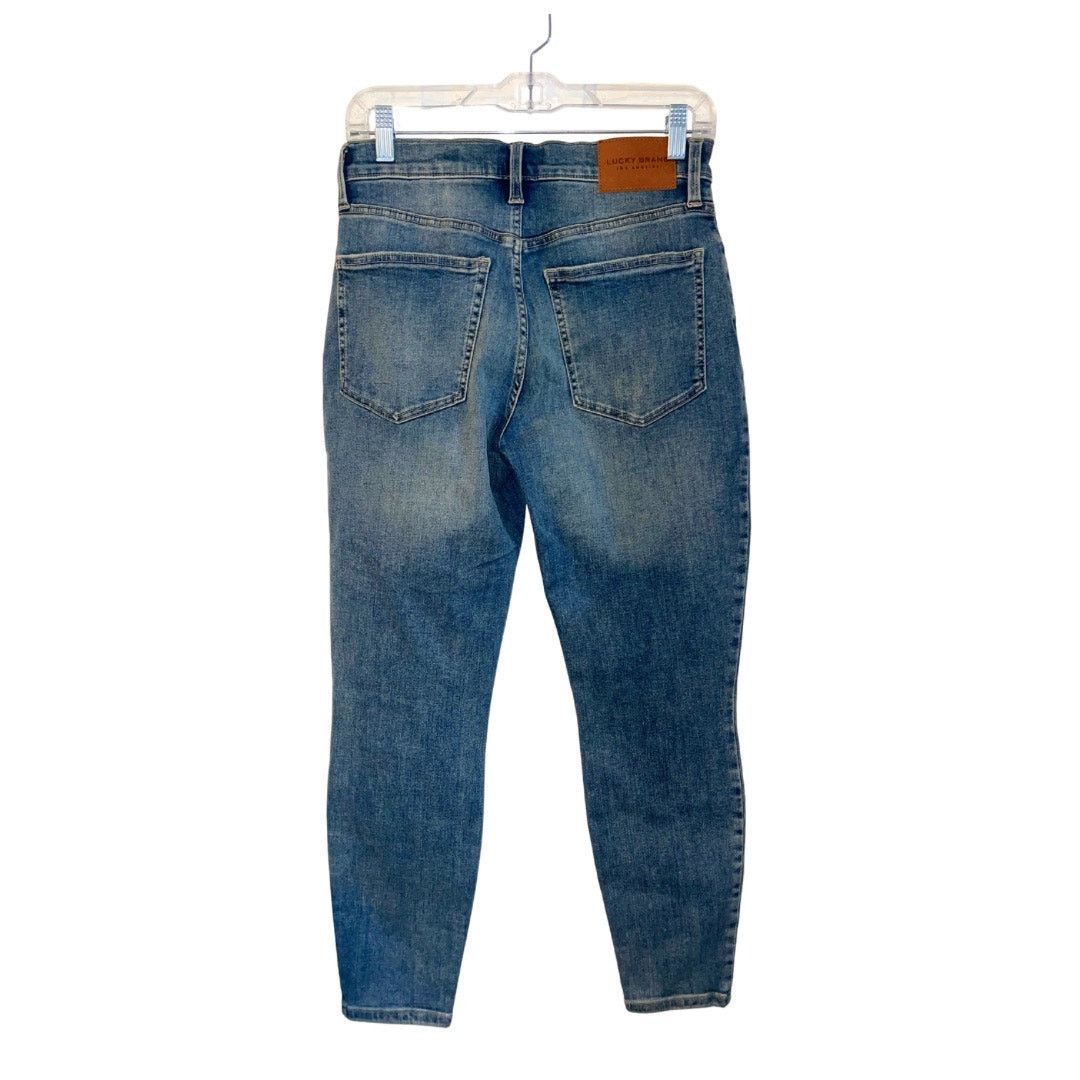 Lucky Brand Lucky Brand Ava Mid Rise Skinny Ankle Jeans Denim Size 10 Size 32" / US 10 / IT 46 - 2 Thumbnail