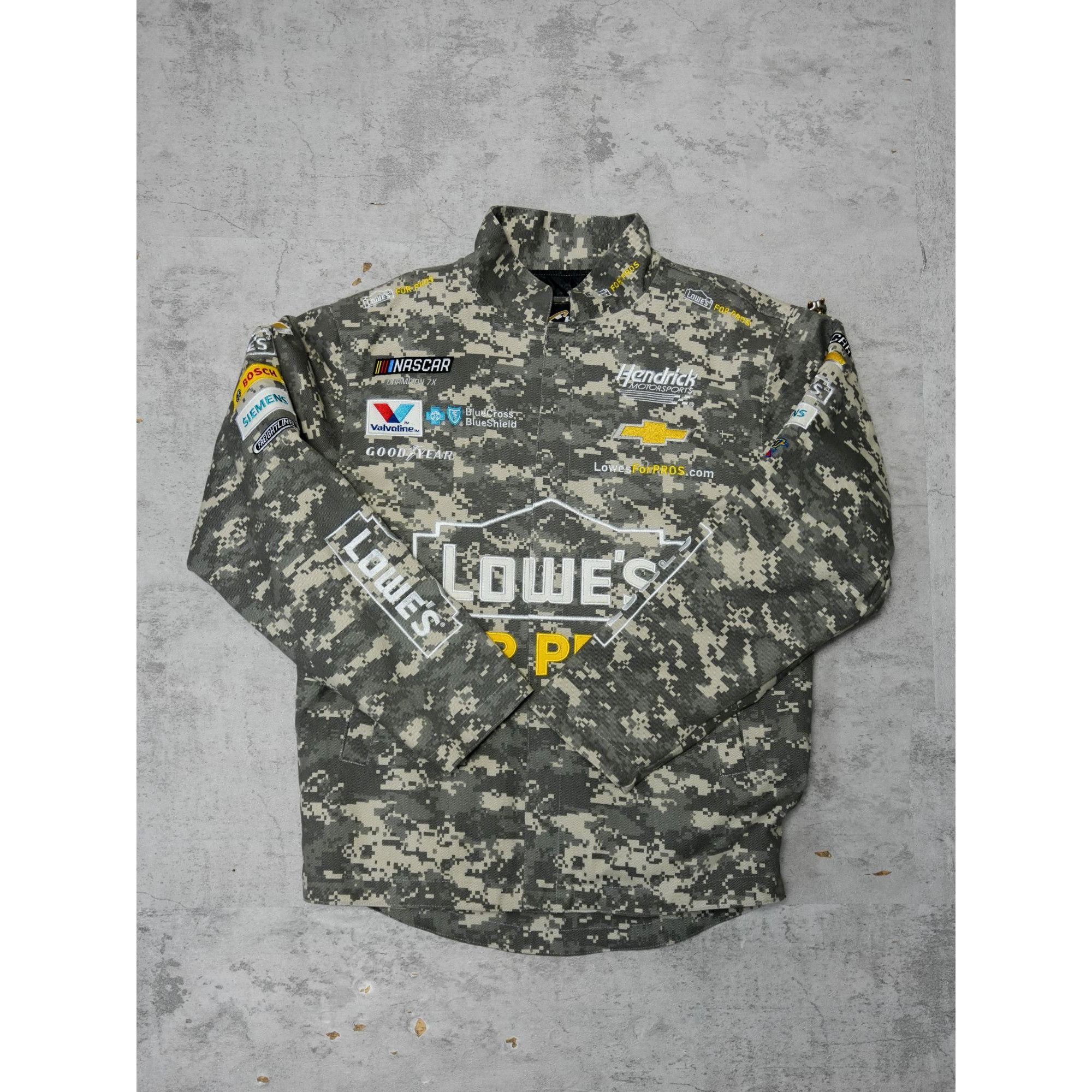Chase Authentics Nascar Camo Lowes for Pros Racing Jacket Size US M / EU 48-50 / 2 - 1 Thumbnail