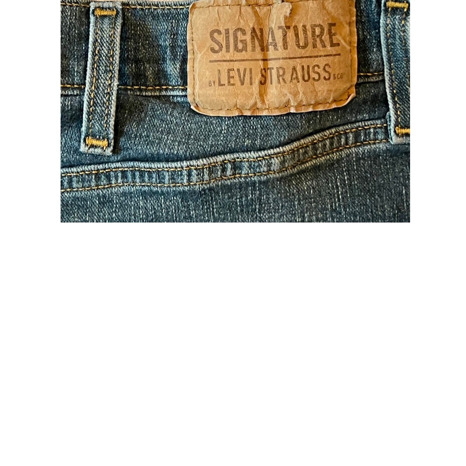 Levi's Levi's Signature Straight Fit Jeans Mens 42x30 Size US 42 / EU 58 - 4 Thumbnail