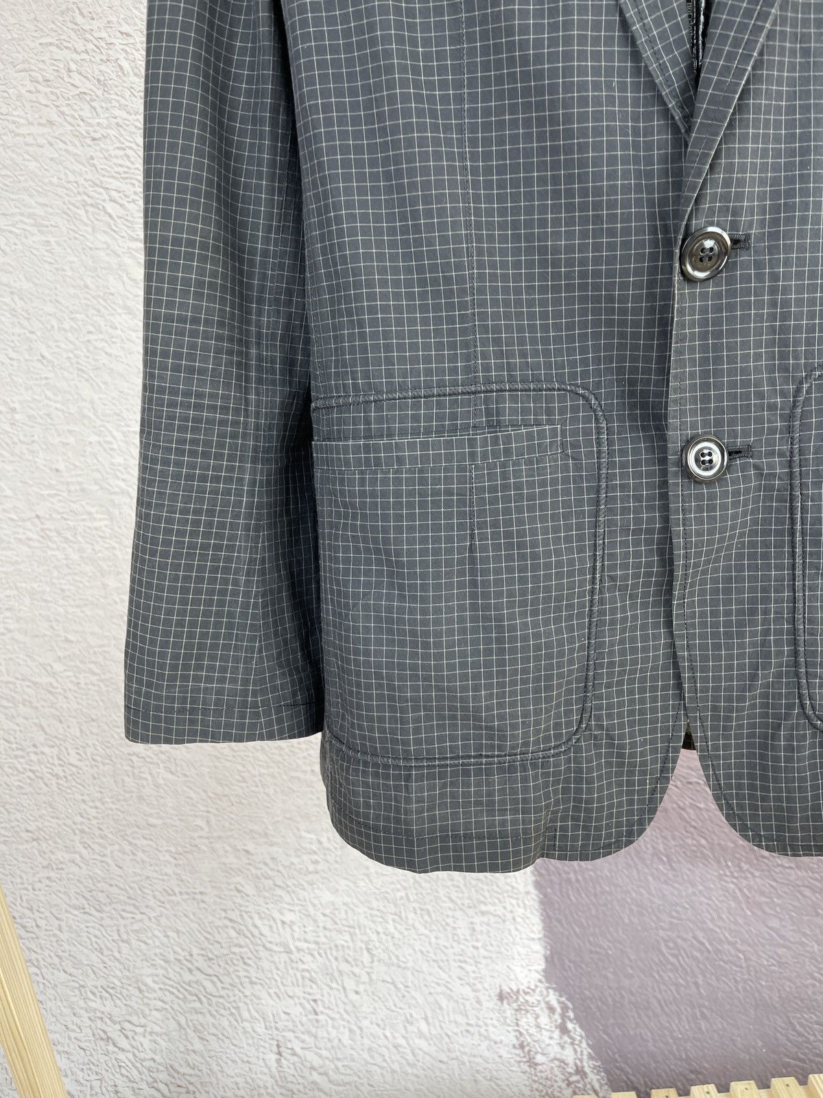 Japanese Brand Undercoverism "We Make Clothes Not Noise" Blazer checkered Size 38R - 4 Thumbnail
