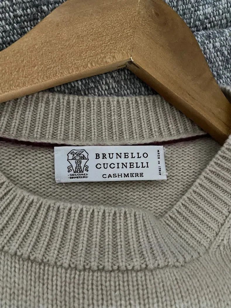 Brunello Cucinelli Brunello Cucinelli Men's Cashmere Sweater. Size US L / EU 52-54 / 3 - 3 Thumbnail