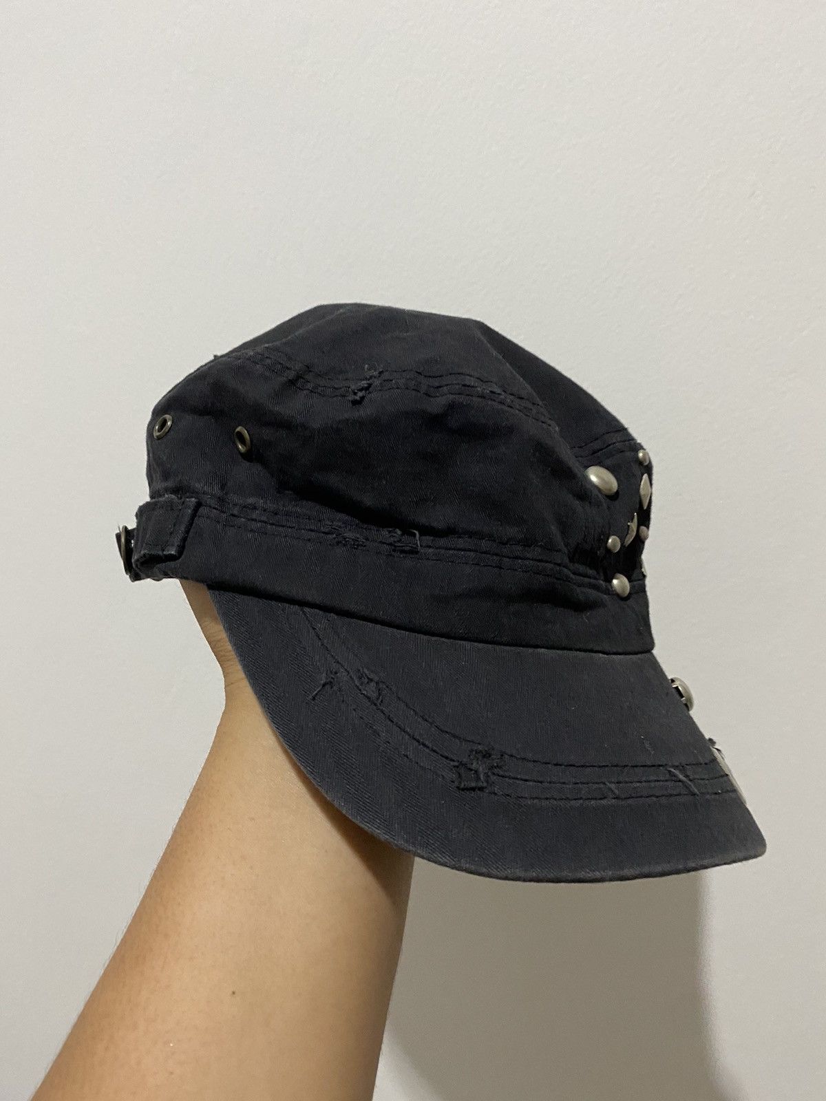 If Six Was Nine × Japanese Brand × Le Grande Bleu (L.G.B.) 2000s hat gothic distressed studded punk ifsixwasnine lgb Size ONE SIZE - 6 Thumbnail