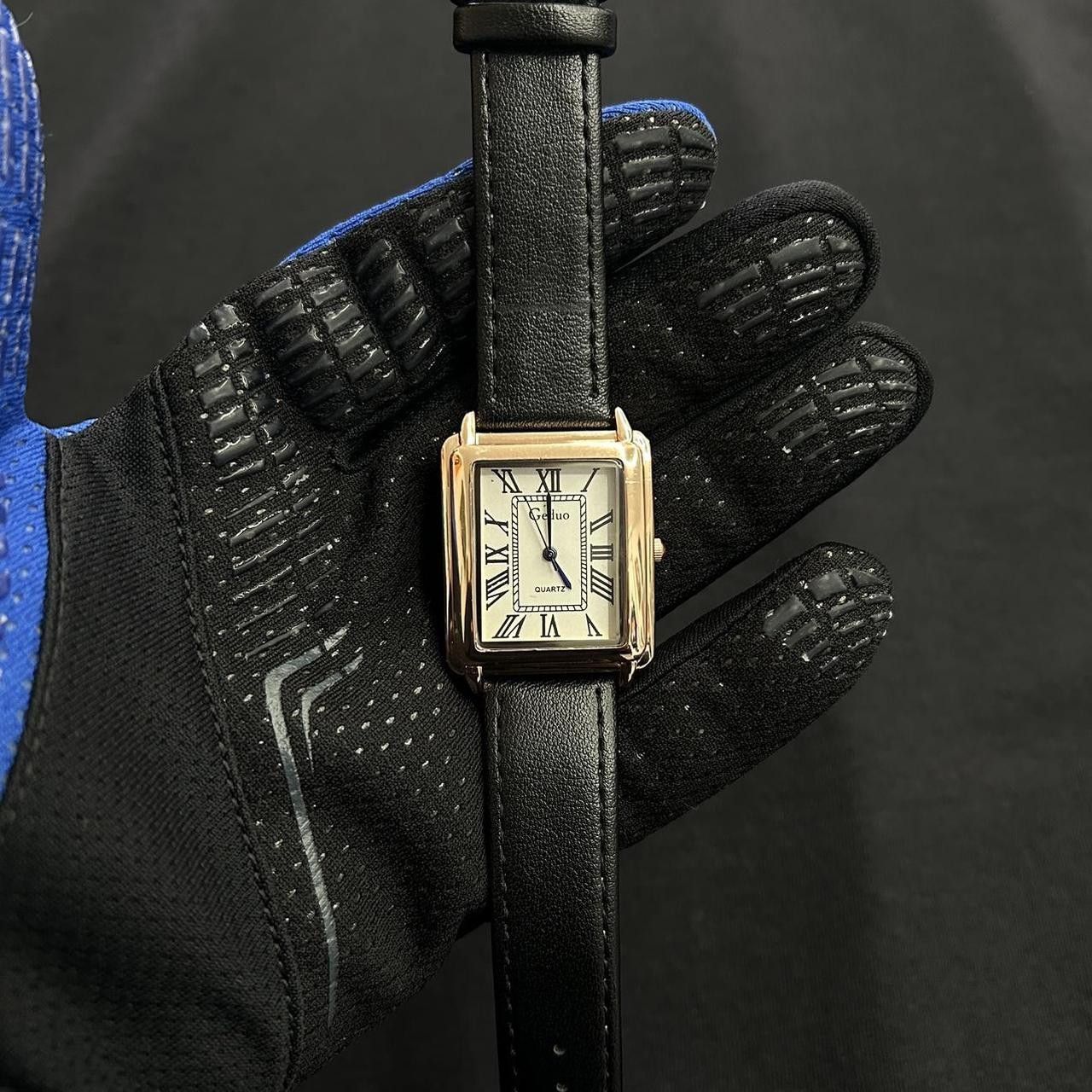 Other 2000s Style Rectangular Quartz “Tank” Leather Watch Size ONE SIZE - 3 Thumbnail