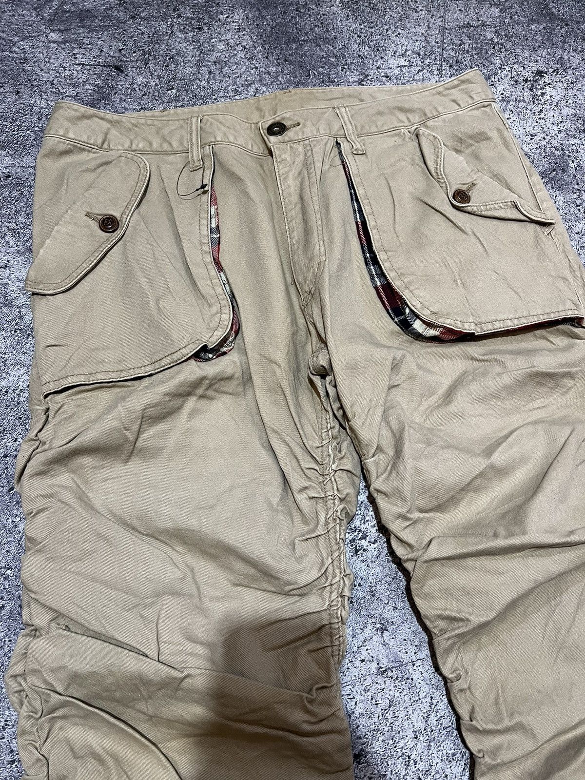 Maison Margiela 2000s Archival Hysteric If Six Fuga Isamu Ekam Flare y2k Lgb Size US 34 / EU 50 - 5 Thumbnail