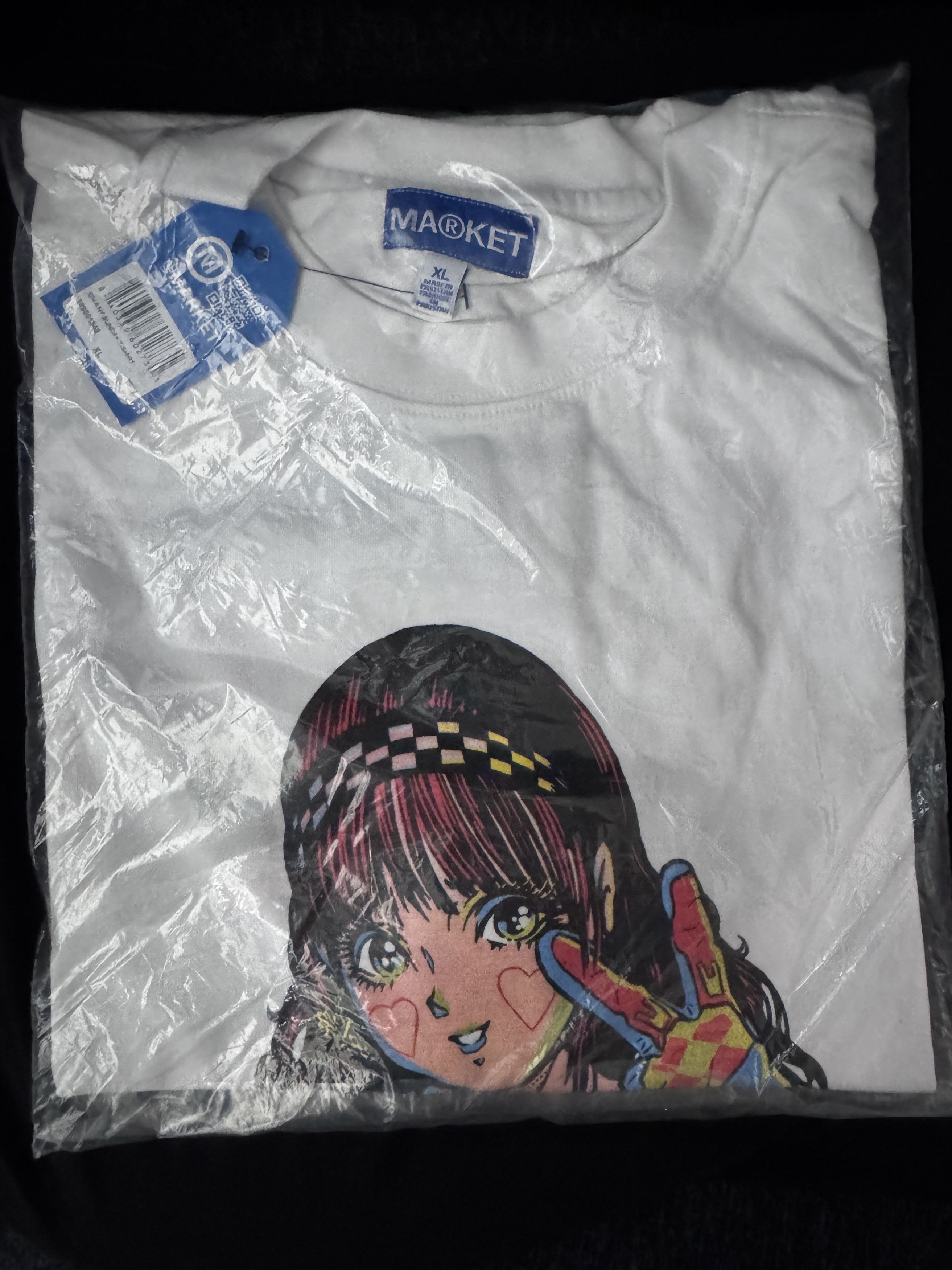 Market Market - On Any Sunday T-Shirt (Anime Racing Girl) Size US XL / EU 56 / 4 - 1 Thumbnail