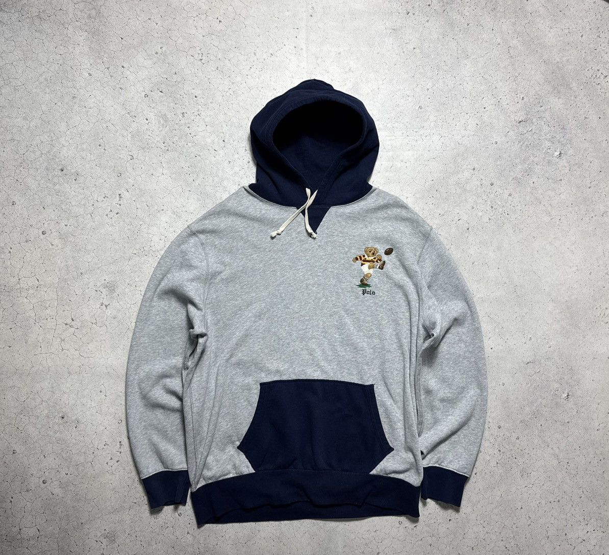 Polo Ralph Lauren Polo Ralph Lauren Bear Luxury Hoodie Vintage Size XL Size US XL / EU 56 / 4 - 1 Thumbnail