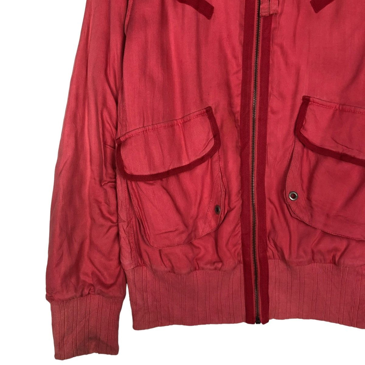 Diesel 🔥Vintage Bomber Jacket Biker Diesel Big Logo Backhit Size US S / EU 44-46 / 1 - 9 Thumbnail