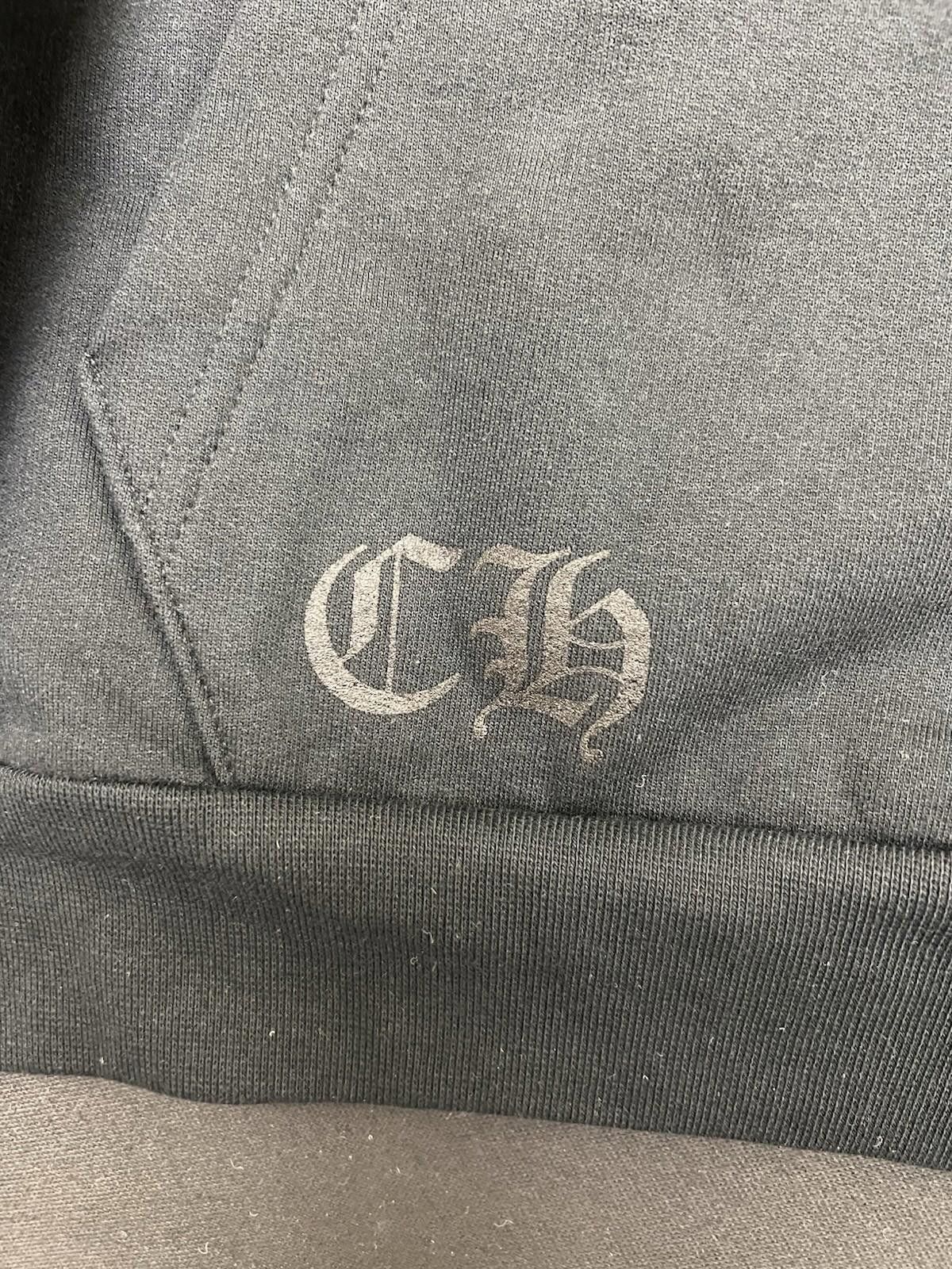 Chrome Hearts Chrome Hearts Vertical Logo Hoodie Black L Size US L / EU 52-54 / 3 - 6 Thumbnail