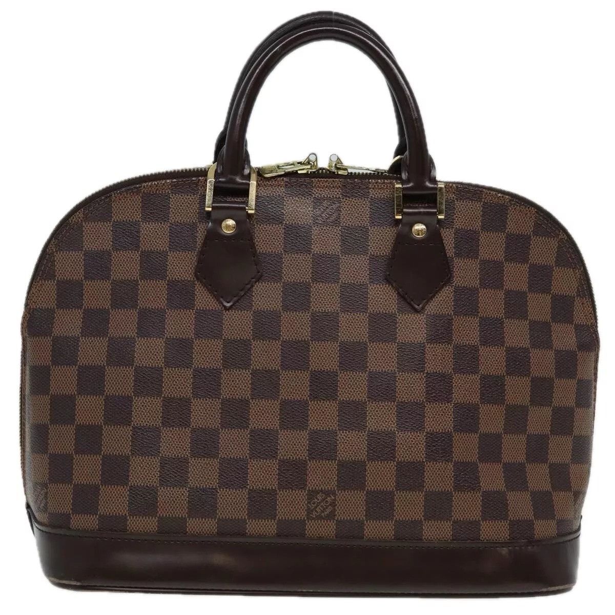 Louis Vuitton LOUIS VUITTON Damier Ebene Alma Hand Bag Size ONE SIZE - 1 Thumbnail