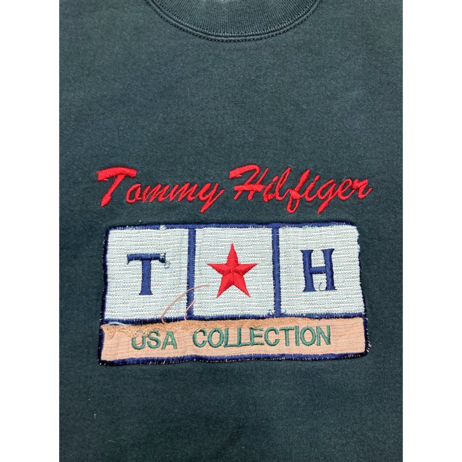Tommy Hilfiger Vintage Tommy Hilfiger 90s Embroidered XL Black Sweatshirt User: Vintage Tommy Hilfiger 90s Embroidered XL Black Sweatshirt Size US XL / EU 56 / 4 - 2 Thumbnail