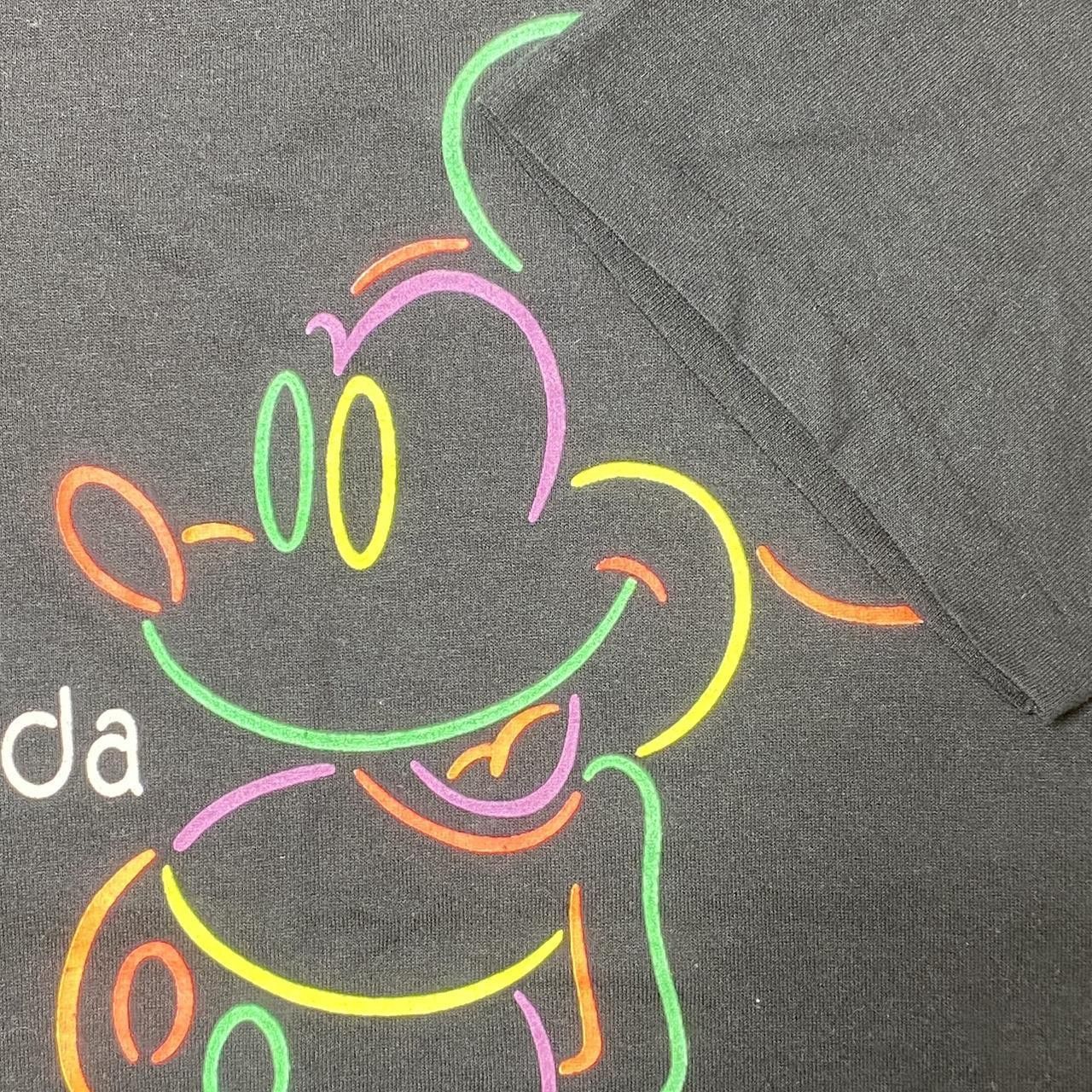 Velva Sheen Vintage Disney's Mickey Mouse Black Cartoon Tee Size Large Size US L / EU 52-54 / 3 - 3 Thumbnail