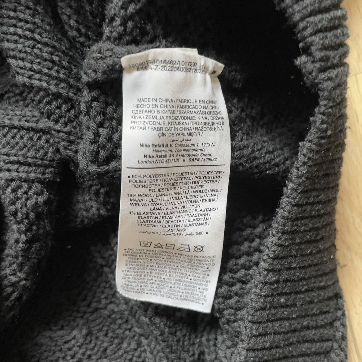 Nike Nike Life Cable Knit Sweater Size US L / EU 52-54 / 3 - 9 Thumbnail