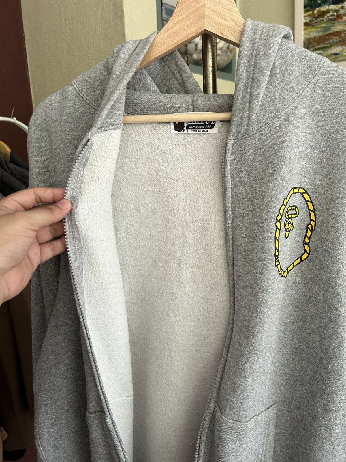 Bape Rope Logo Hoodie Size US XL / EU 56 / 4 - 6 Thumbnail