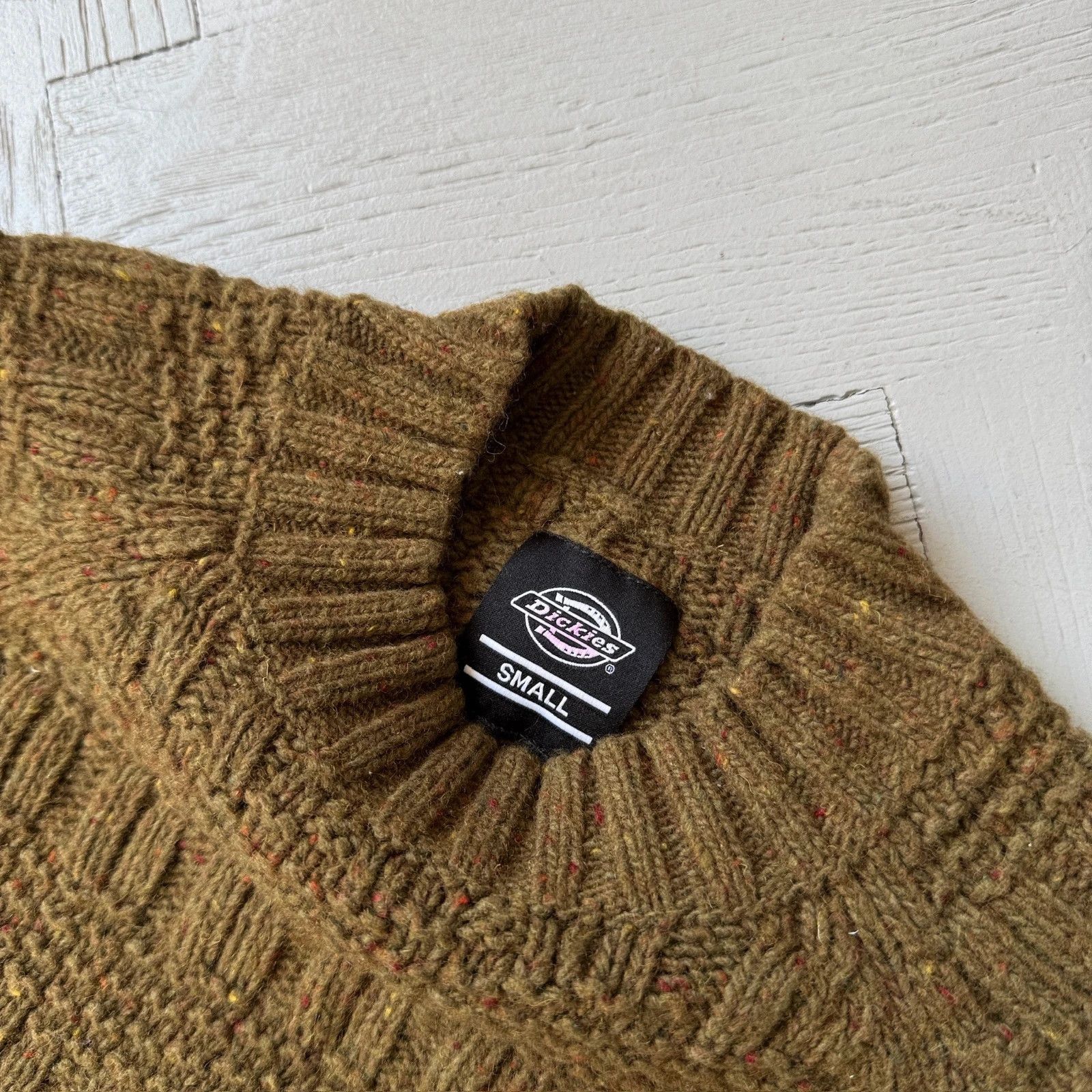 Dickies Dickies Fisherman Style Wool Blend Sweater Size US S / EU 44-46 / 1 - 6 Thumbnail