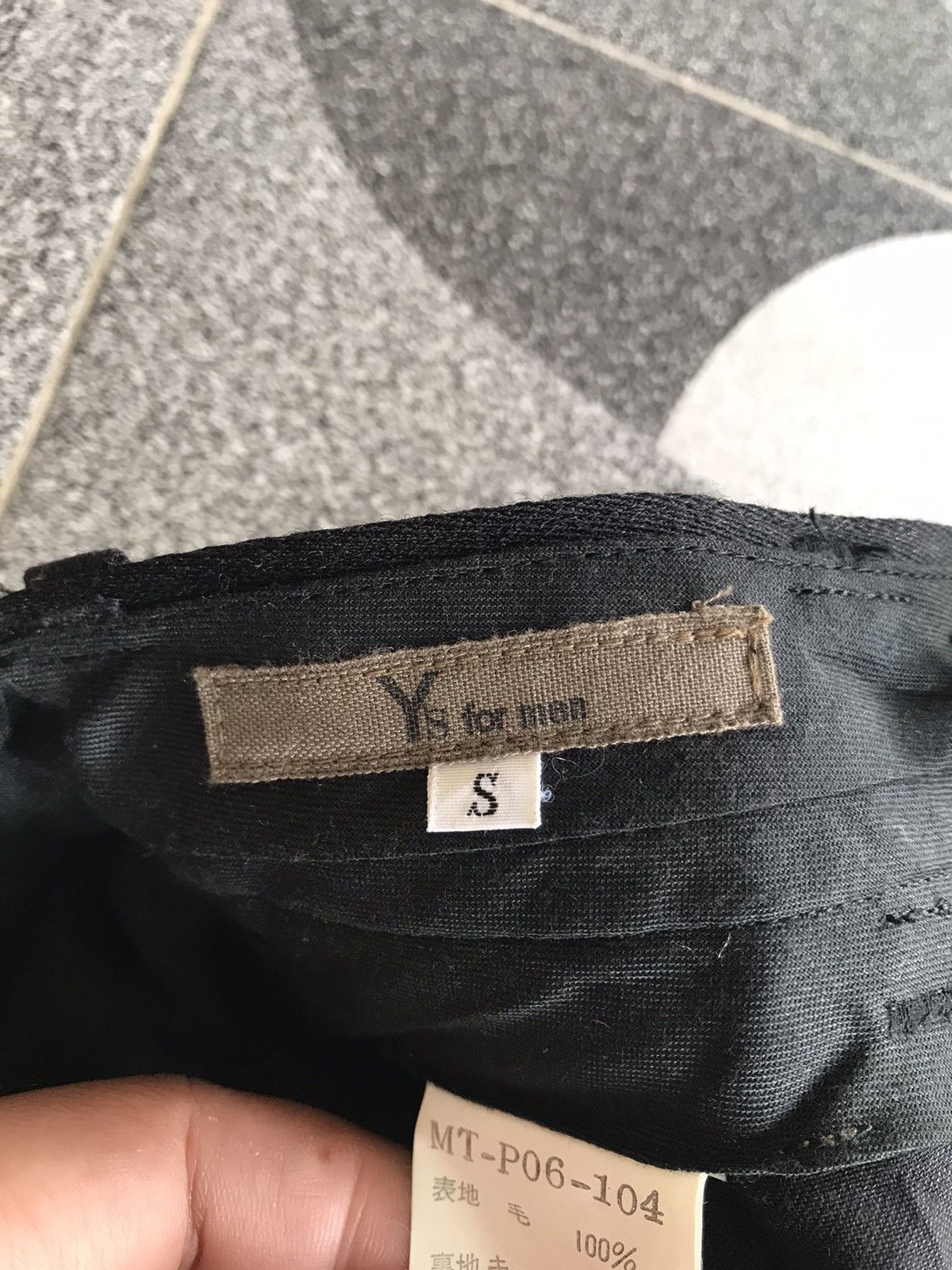 Yohji Yamamoto Yohji Yamamoto Baggy Wool Trouser Size US 27 - 7 Thumbnail