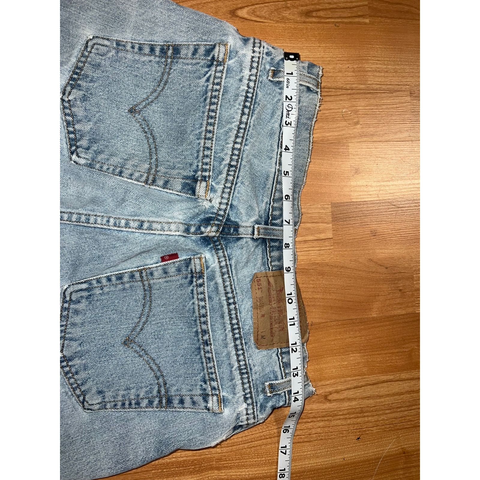Levi's Womens Vintage Levi's 551 Jeans Levi Strauss Tapered Leg 12 Size 34" / US 12 / IT 48 - 9 Thumbnail