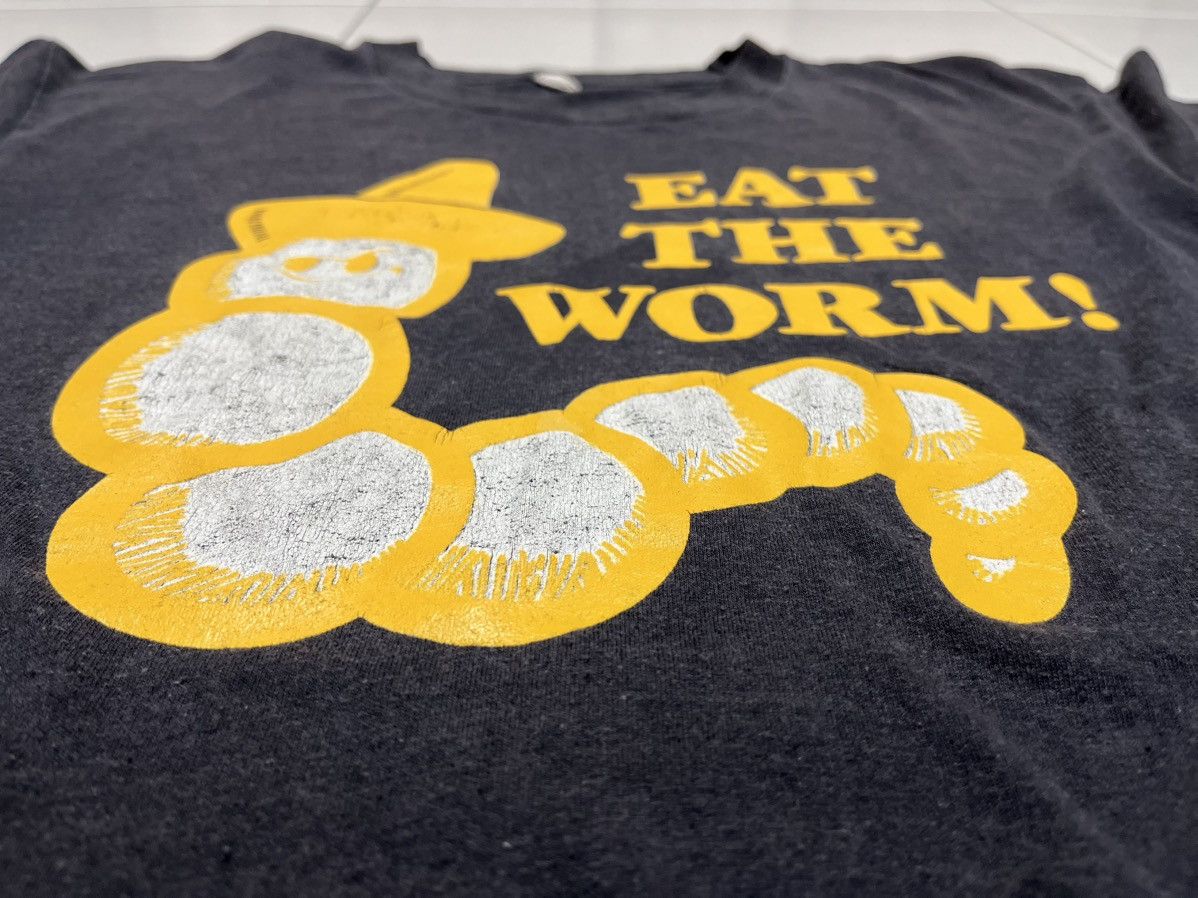 Vintage Vintage 70s 80s Monte Alban Mezcal Eat The Worm Shirt Size US L / EU 52-54 / 3 - 4 Thumbnail