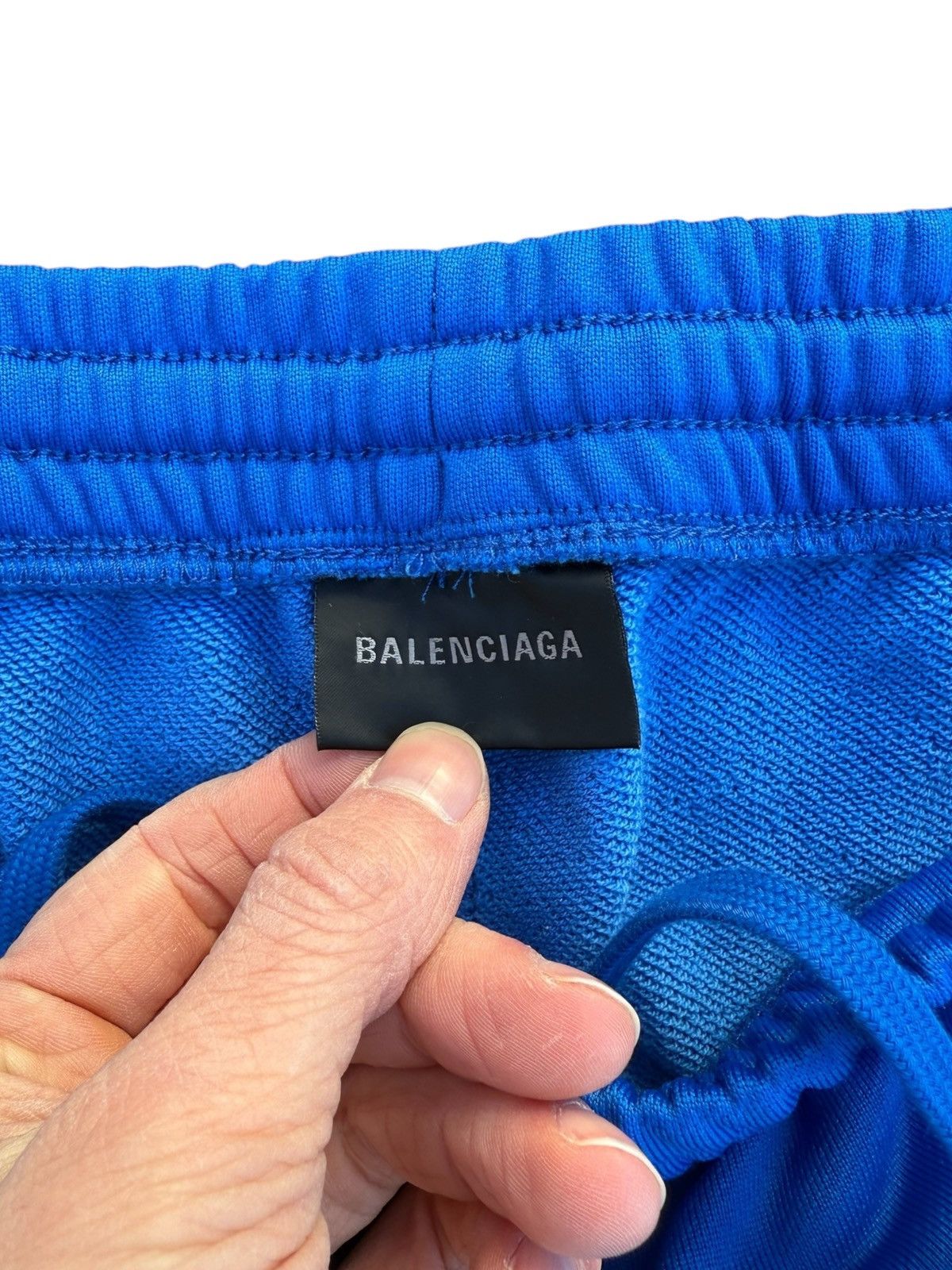 Balenciaga Balenciaga blue sweatpants Size 27" / US 4 / IT 40 - 5 Thumbnail