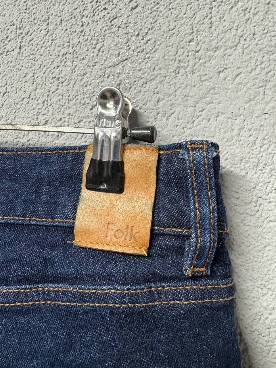 Folk Folk Selvedge mens jeans W 34 Size US 34 / EU 50 - 9 Thumbnail