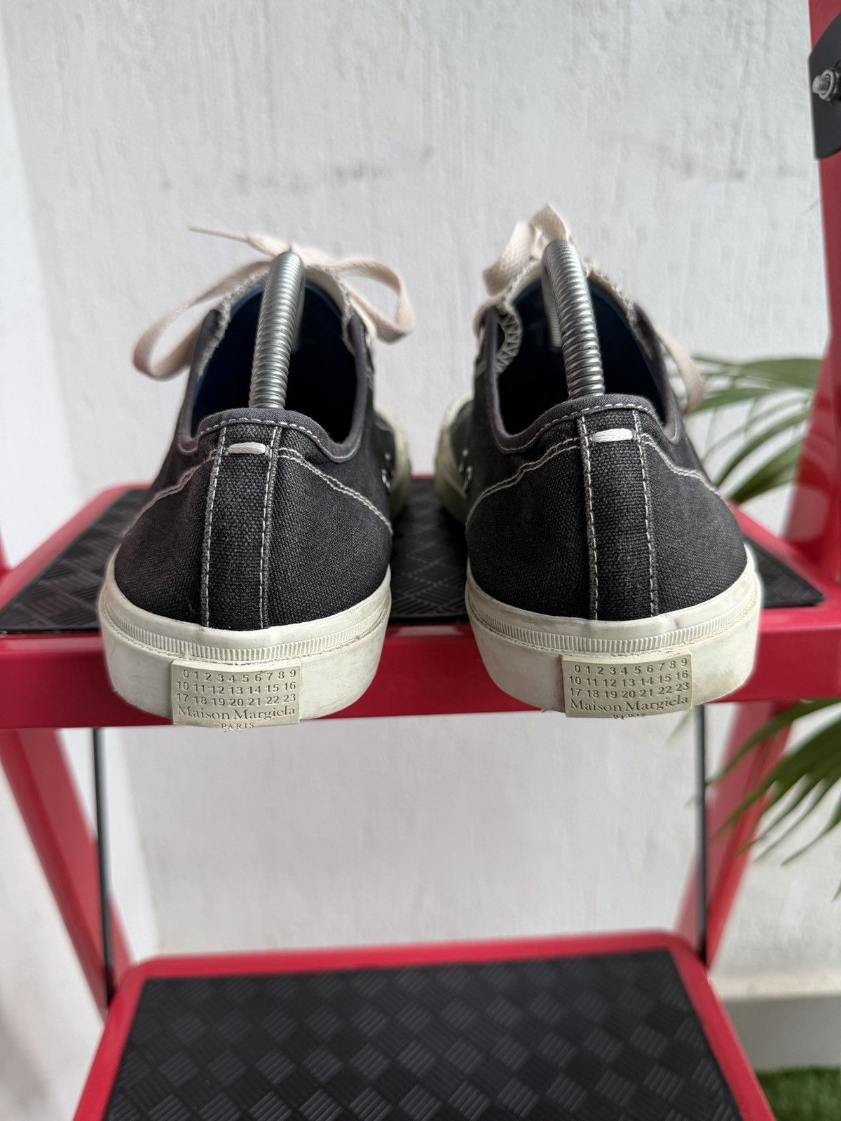 Maison Margiela tabi canvas sneaker Size US 8 / IT 38 - 16 Thumbnail