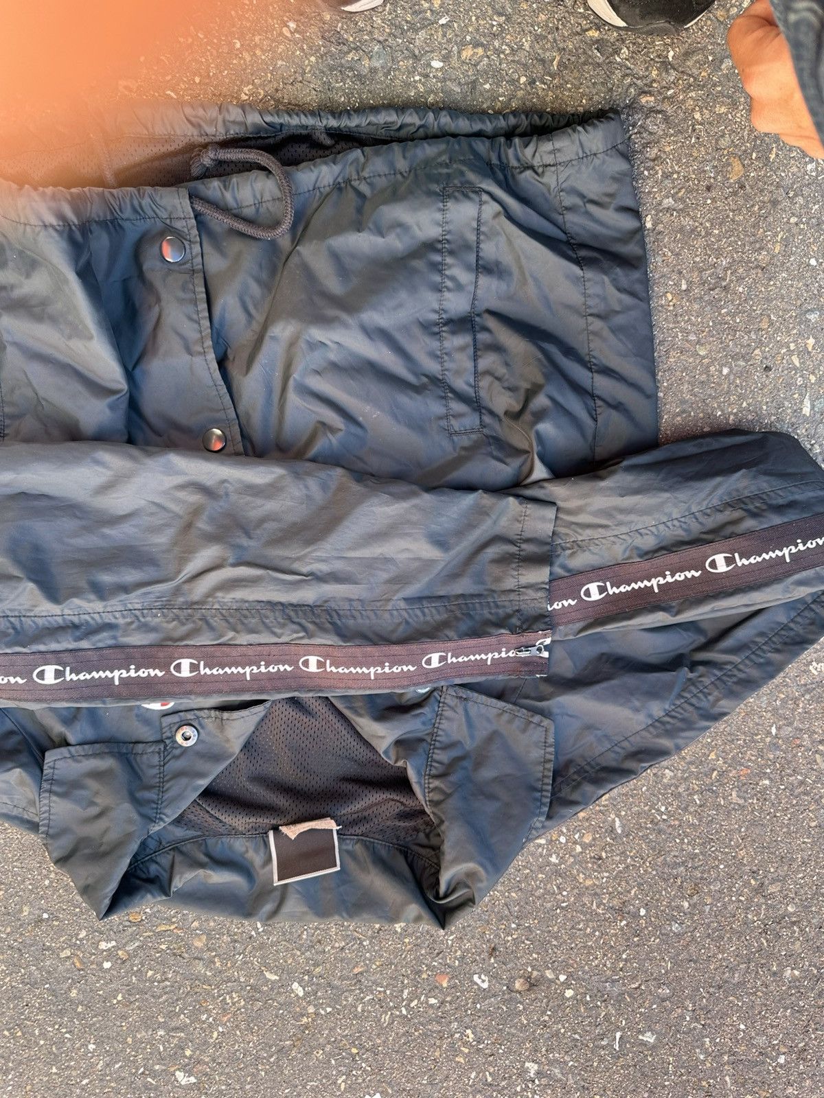 Champion Black Champion Windbreaker Size M / US 6-8 / IT 42-44 - 3 Thumbnail