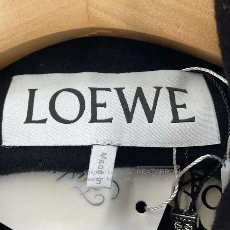 Loewe Loewe Women's Navy Wool Cardigan . Size L / US 10 / IT 46 - 3 Thumbnail
