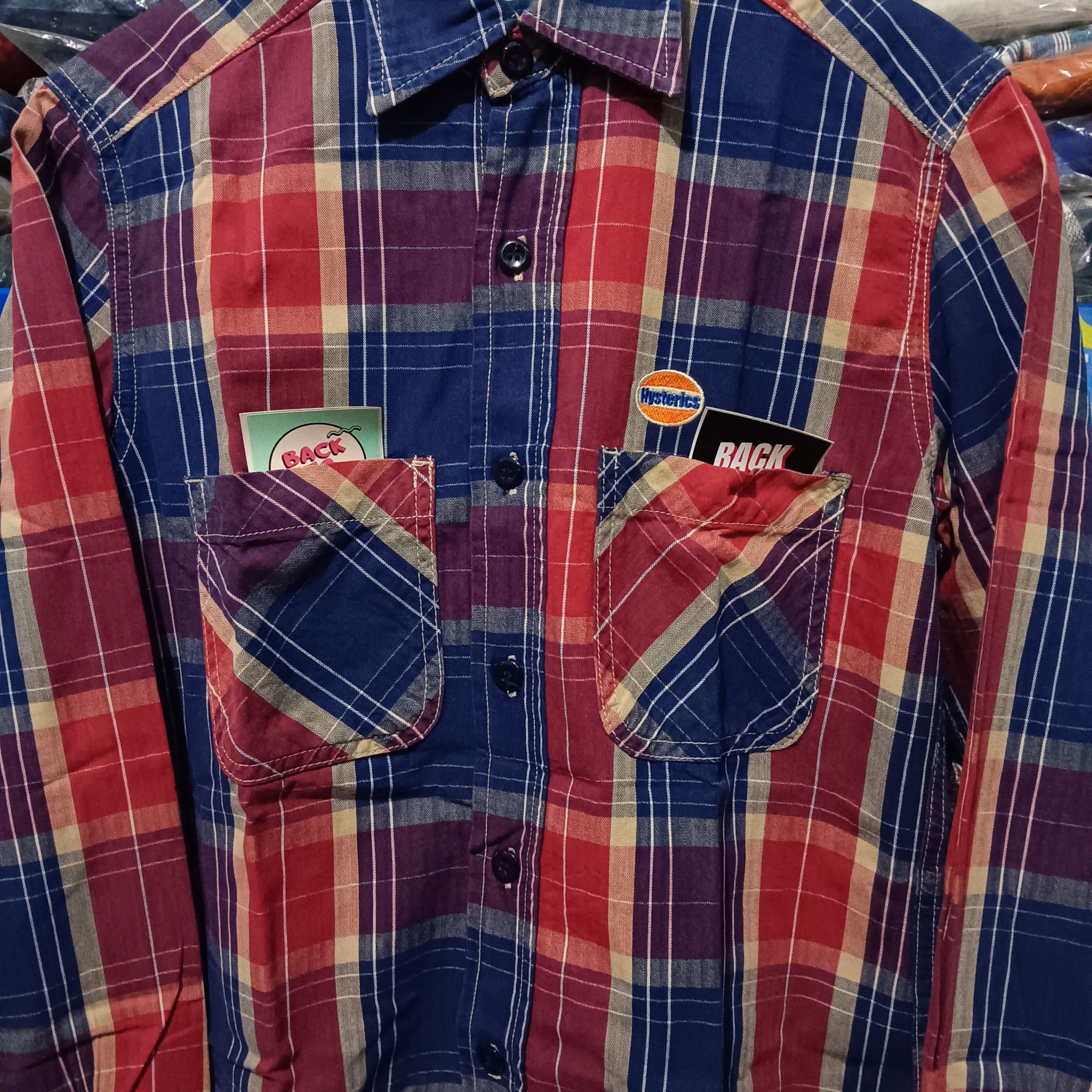 Hysteric Glamour × Japanese Brand Hysteric glamour long sleeve shirt button Size US S / EU 44-46 / 1 - 4 Thumbnail