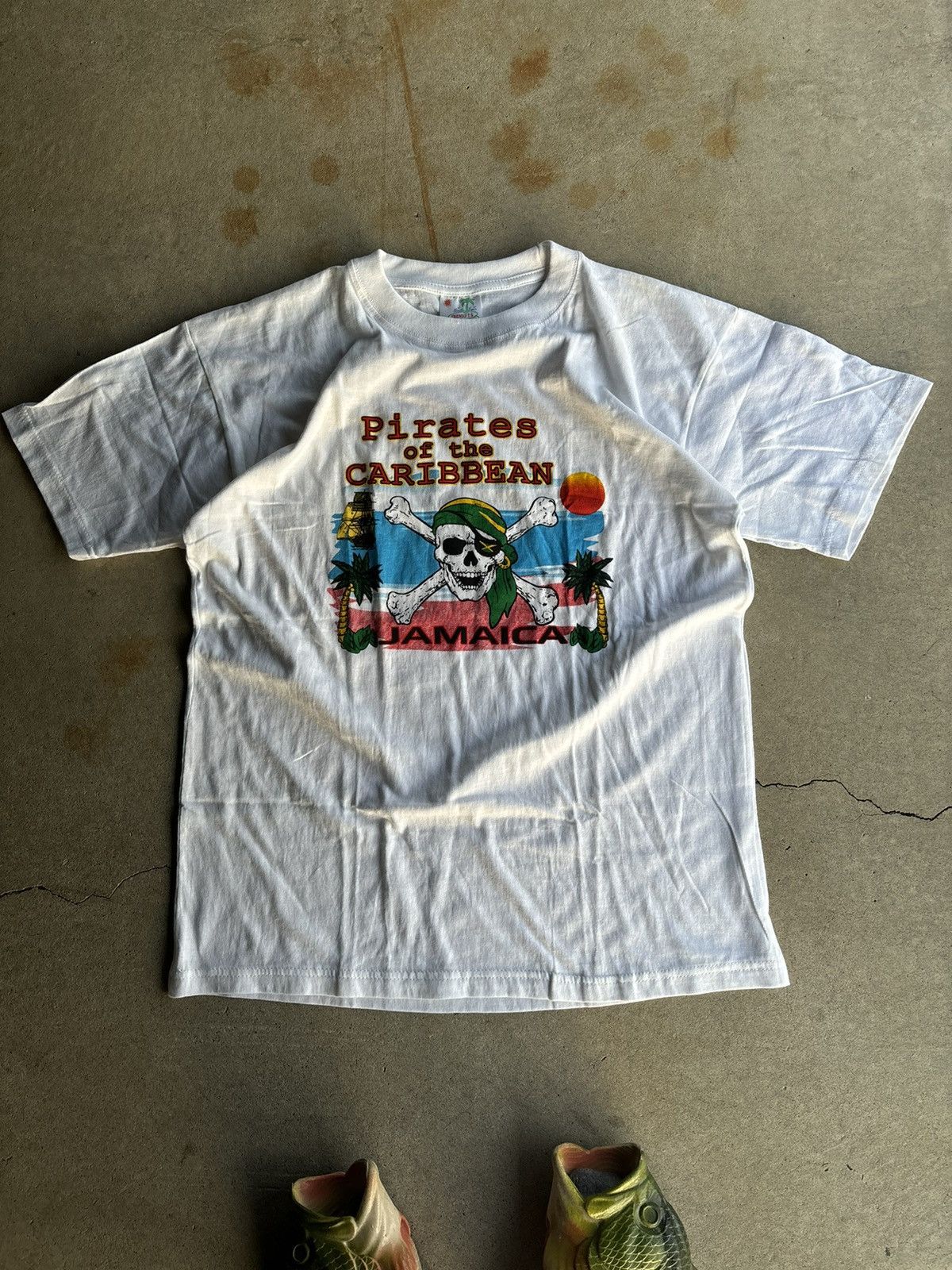 Vacation × Vintage Crazy Pirates Of The Caribbean Bootleg Vacation Promo Tee Size US L / EU 52-54 / 3 - 1 Thumbnail