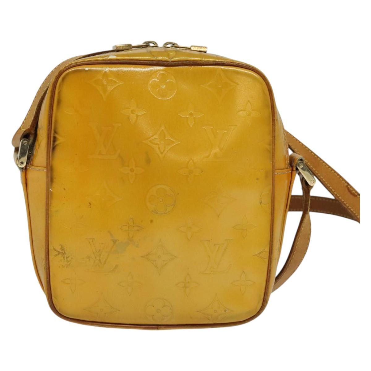 Louis Vuitton LOUIS VUITTON Monogram Vernis Wooster Shoulder Bag Gris Size ONE SIZE - 3 Thumbnail