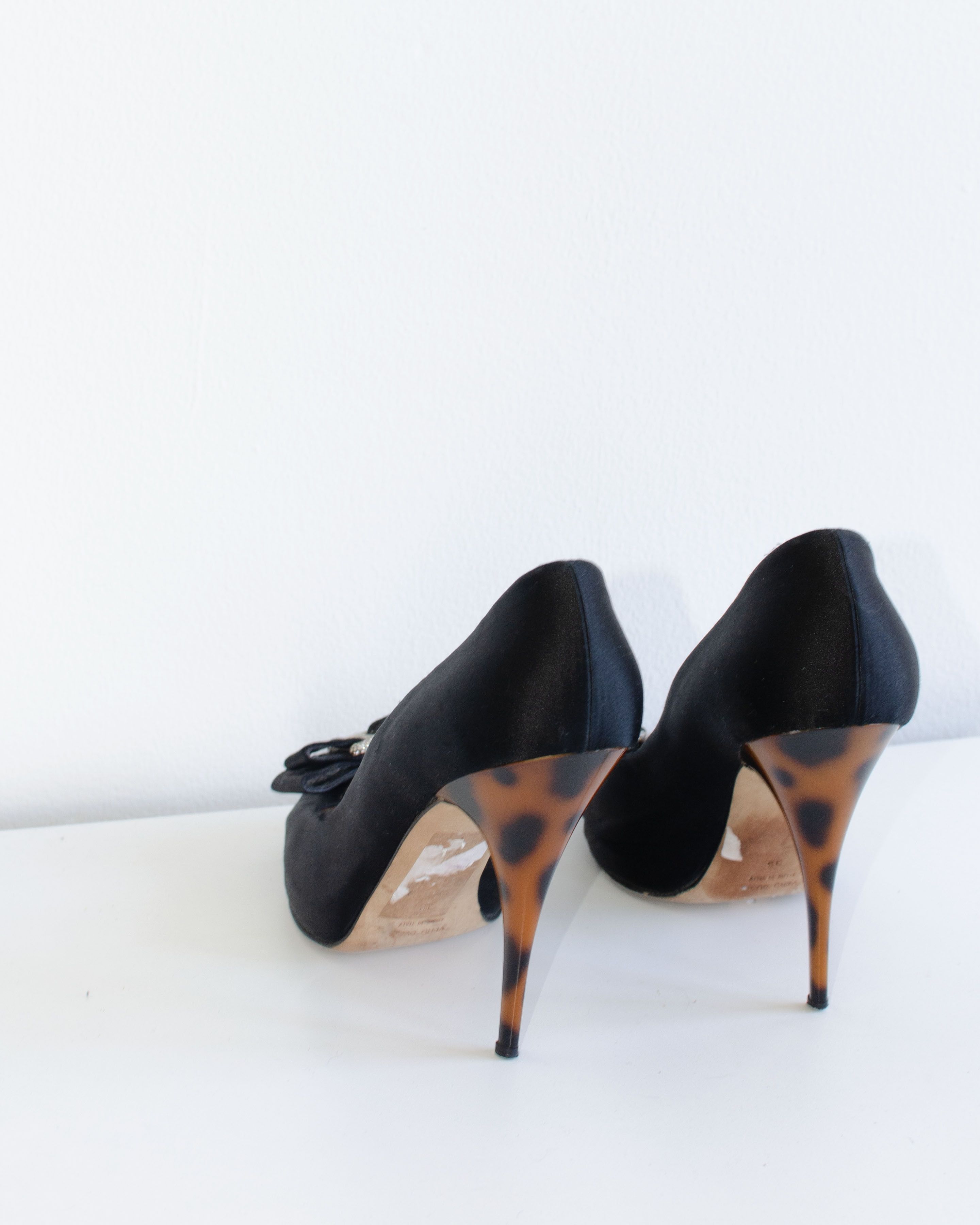 Giuseppe Zanotti GIUSEPPE ZANOTTI TORTOISE HEEL PUMPS Size US 8 / IT 38 - 4 Thumbnail