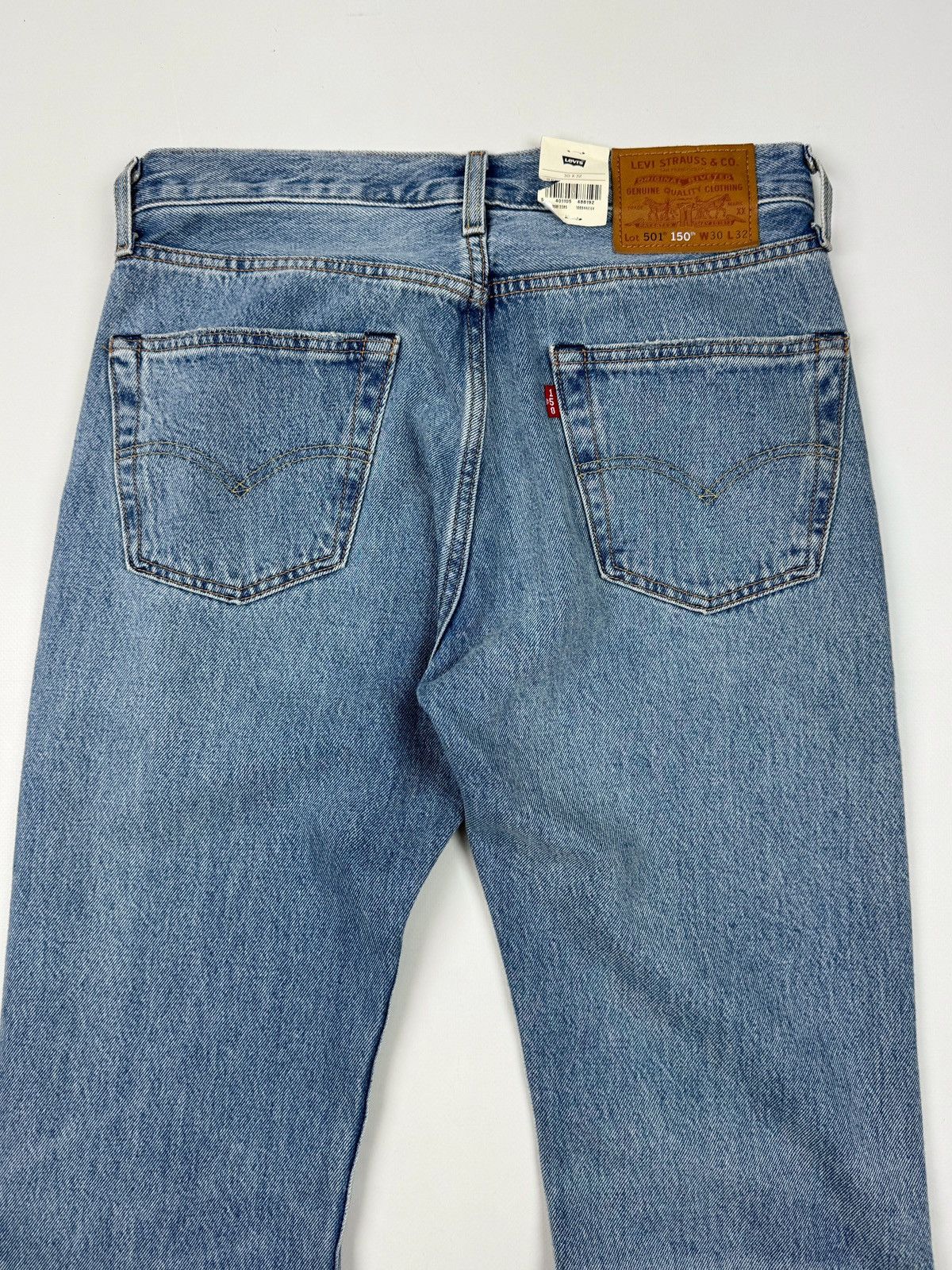 Levi's NWT Levi’s 501 150th Anniversary Repaired Washed Denim Jeans Size US 30 / EU 46 - 14 Thumbnail