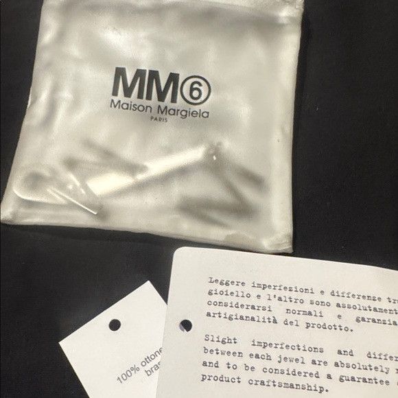 Maison Margiela Maison Martin Margiela Silver Number barrette Size ONE SIZE - 6 Thumbnail