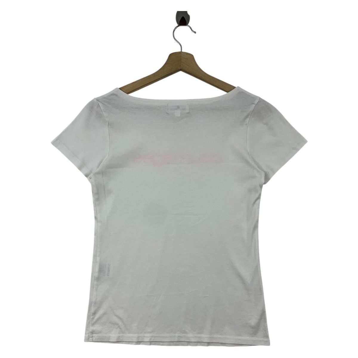 Courreges × Vintage Vintage COURREGES spellout logo women tee Size XS / US 0-2 / IT 36-38 - 4 Thumbnail