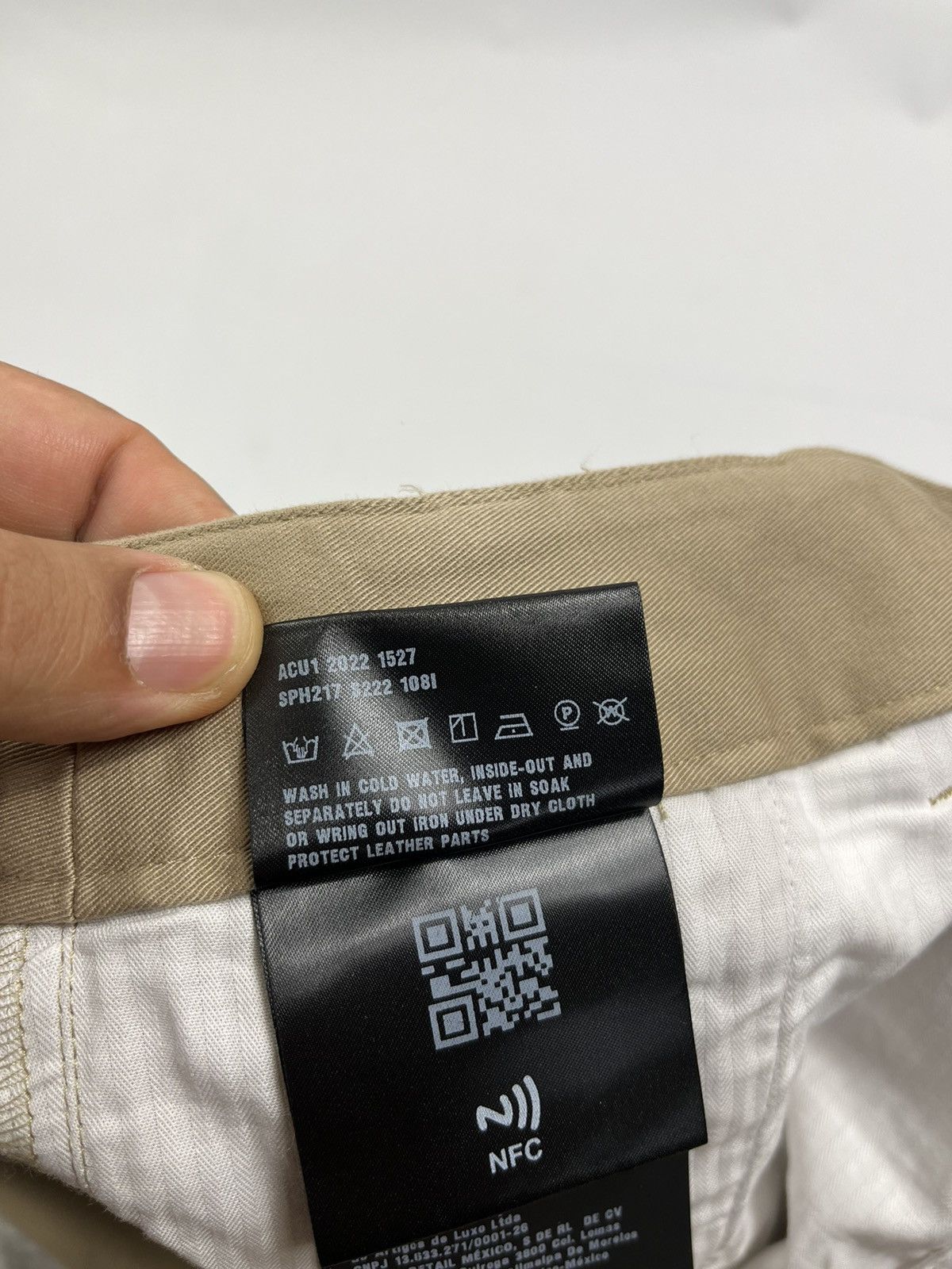 Prada Prada Beige Cotton Trousers Size US 32 / EU 48 - 8 Thumbnail
