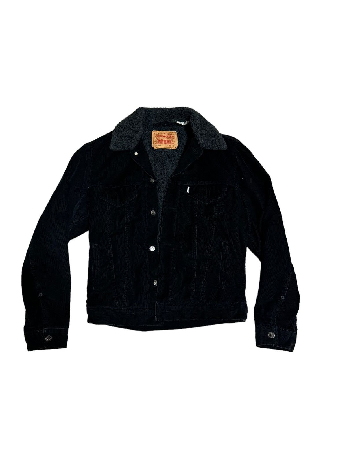 image of Levis x Levis Vintage Clothing Vintage Sherpa Levi’S Jacket in Black, Men's (Size Small)