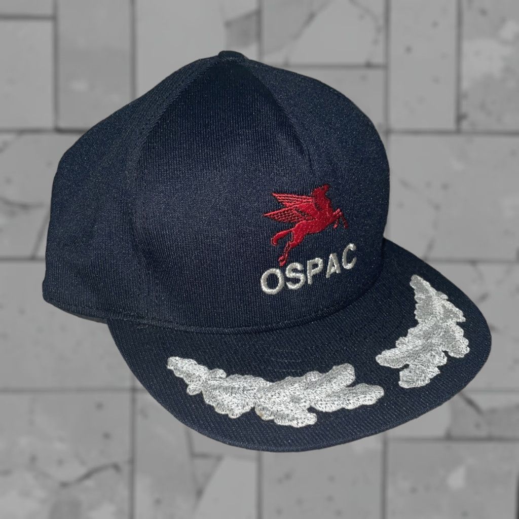 Vintage VINTAGE HaT Ospac Snapback Hat Black USA Adjustable Men Adult Mens USA Snapback Hat Black Adjustable HaT VTG Ospac Black Snapback Hat USA Size ONE SIZE - 1 Thumbnail