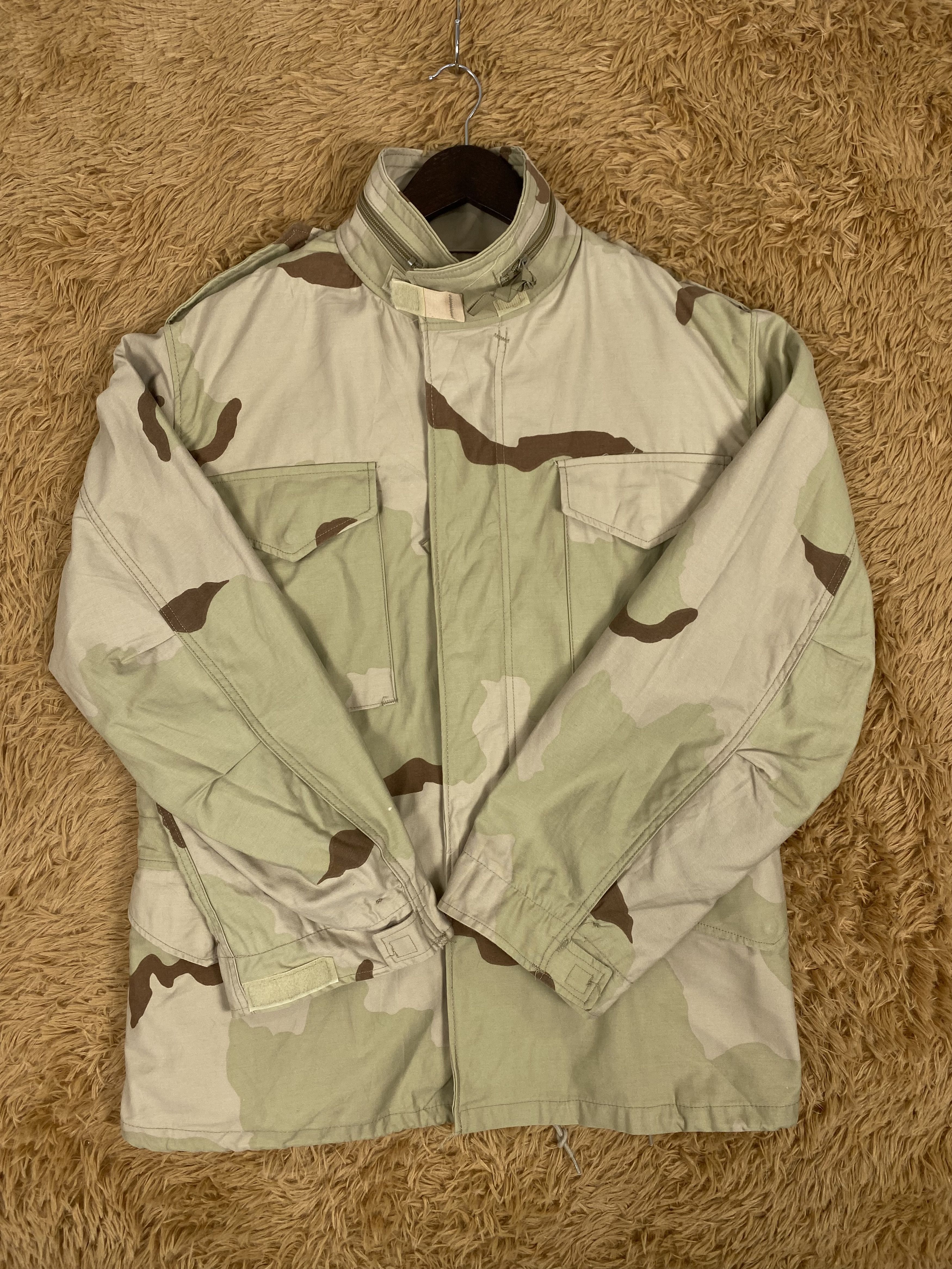 Vintage Vintage Golden Mfg US ARMY M-65 Camouflage Cotton PJ2513 Size US M / EU 48-50 / 2 - 3 Thumbnail