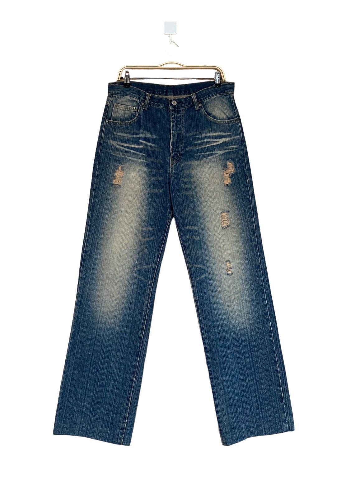 Japanese Brand × Vintage Vintage Japanese Brand Jeans 1990s Size US 33 - 1 Thumbnail