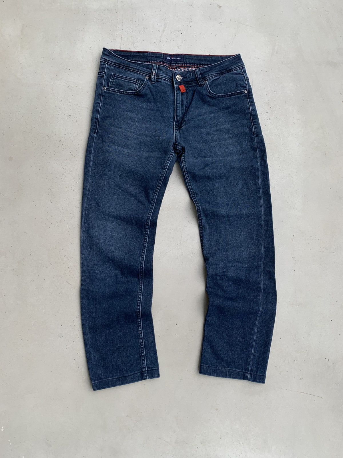 Kiton Jeans Vintage Old Money Style Luxury Denim Italy
