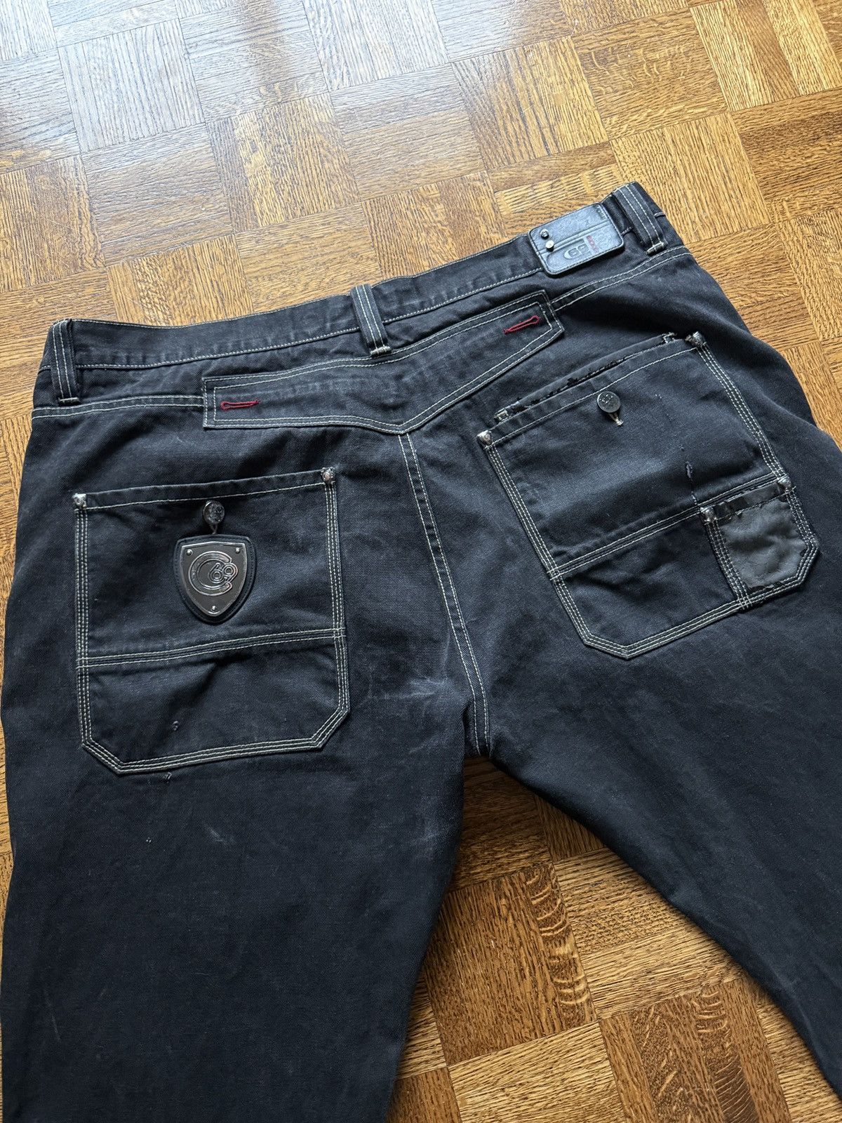 Coogi Vintage Y2K Coogi Embellished Denim Baggy Jeans Size US 44 / EU 60 - 3 Thumbnail