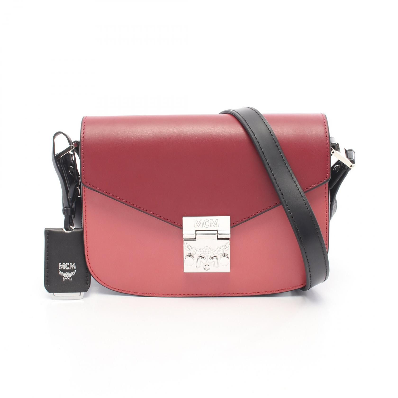 MCM MCM MCM Patricia Leather Shoulder Bag Leather Shoulder Bag DUTY FREE for USA Size ONE SIZE - 1 Thumbnail