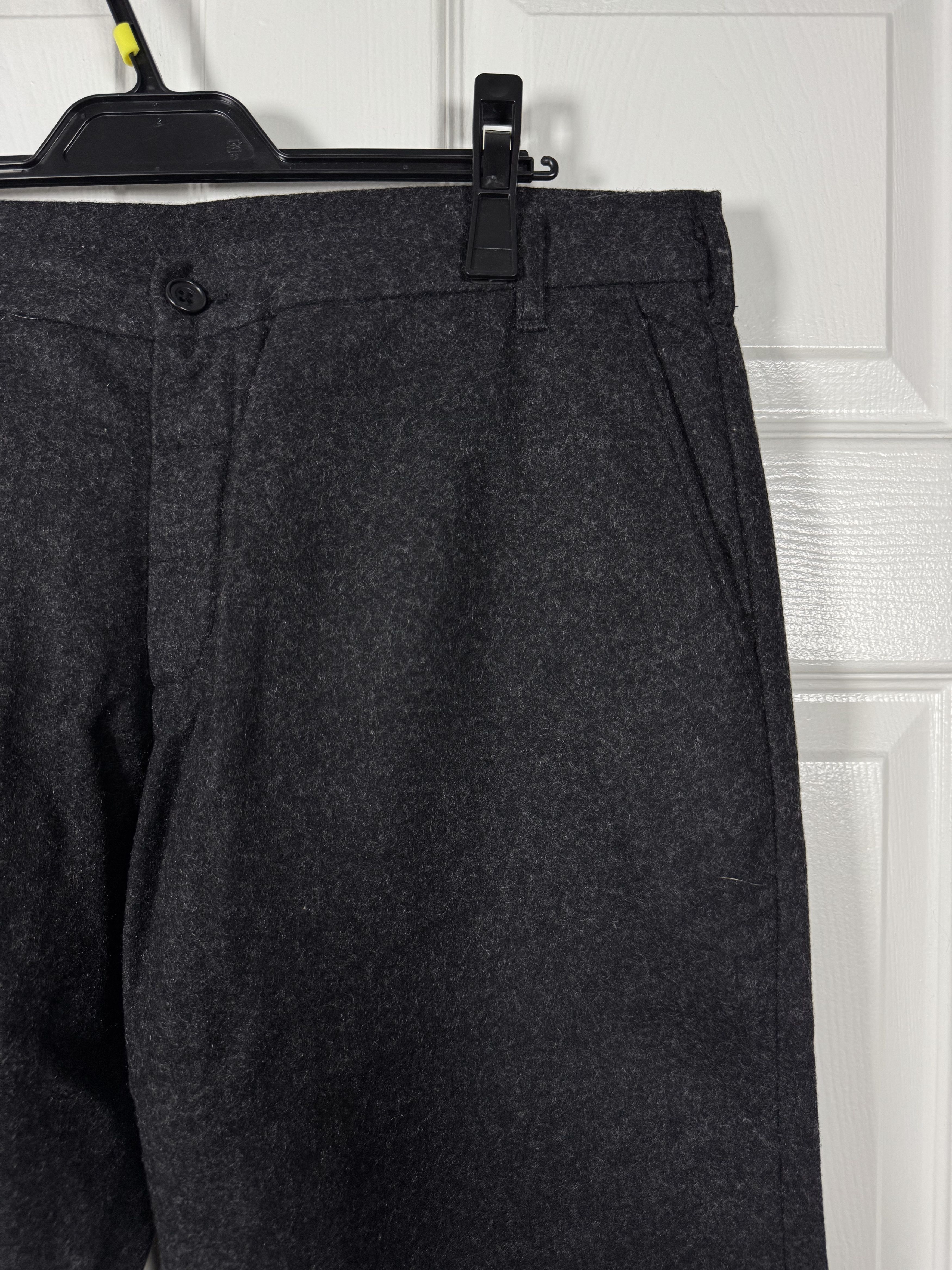 CHCM C'H'C'M' Made in Japan Wool Pant Charcoal XL Size US 36 / EU 52 - 2 Thumbnail