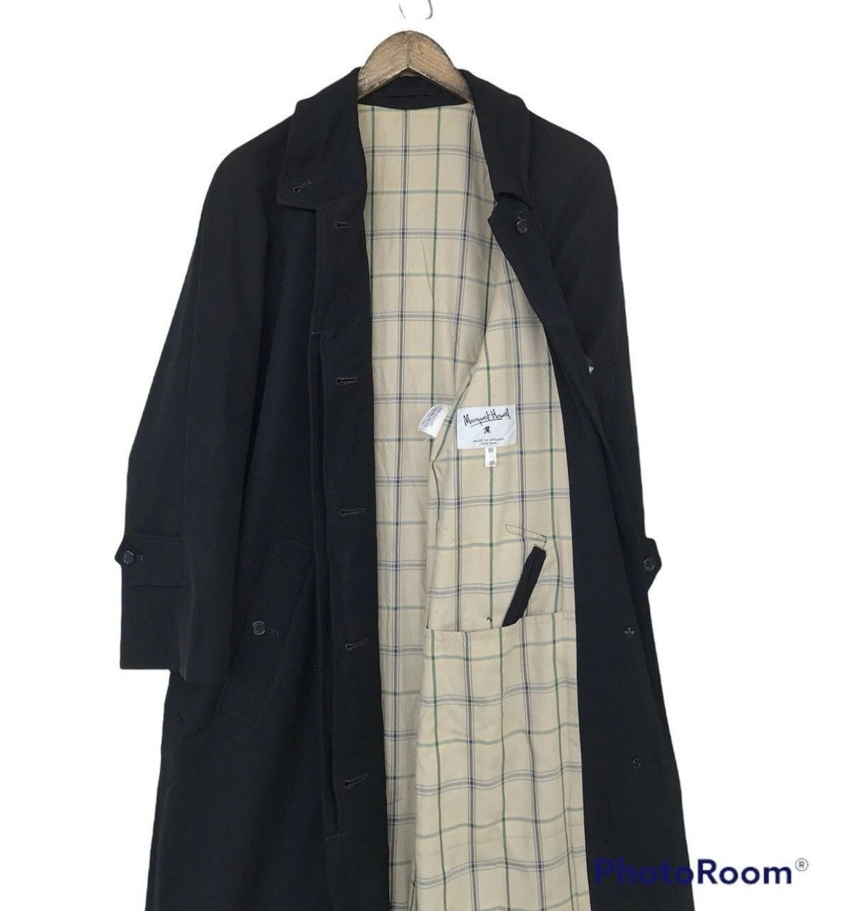 Margaret Howell × Vintage Vintage Margaret Howell Trench Coat Pure Wool Jacket Size M / US 6-8 / IT 42-44 - 7 Thumbnail