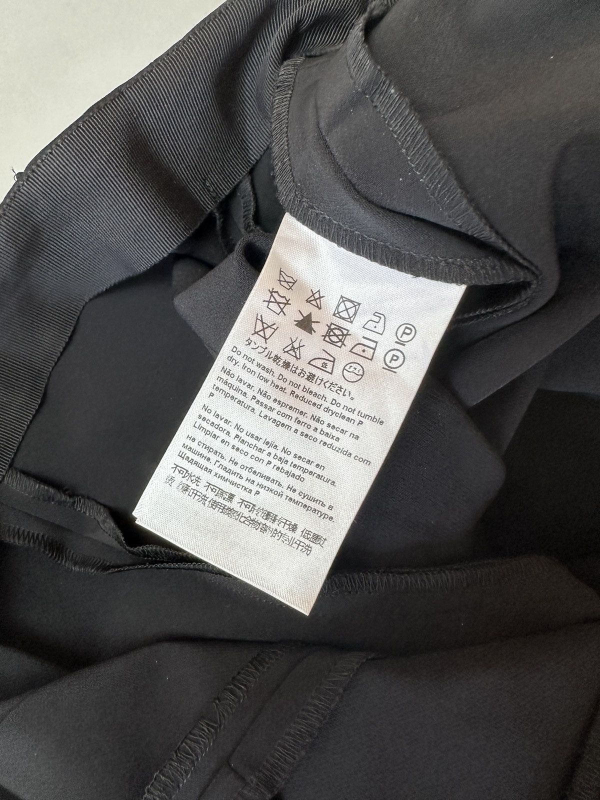 Escada Ecada Straight Dress Pants Black Size 31" - 6 Thumbnail