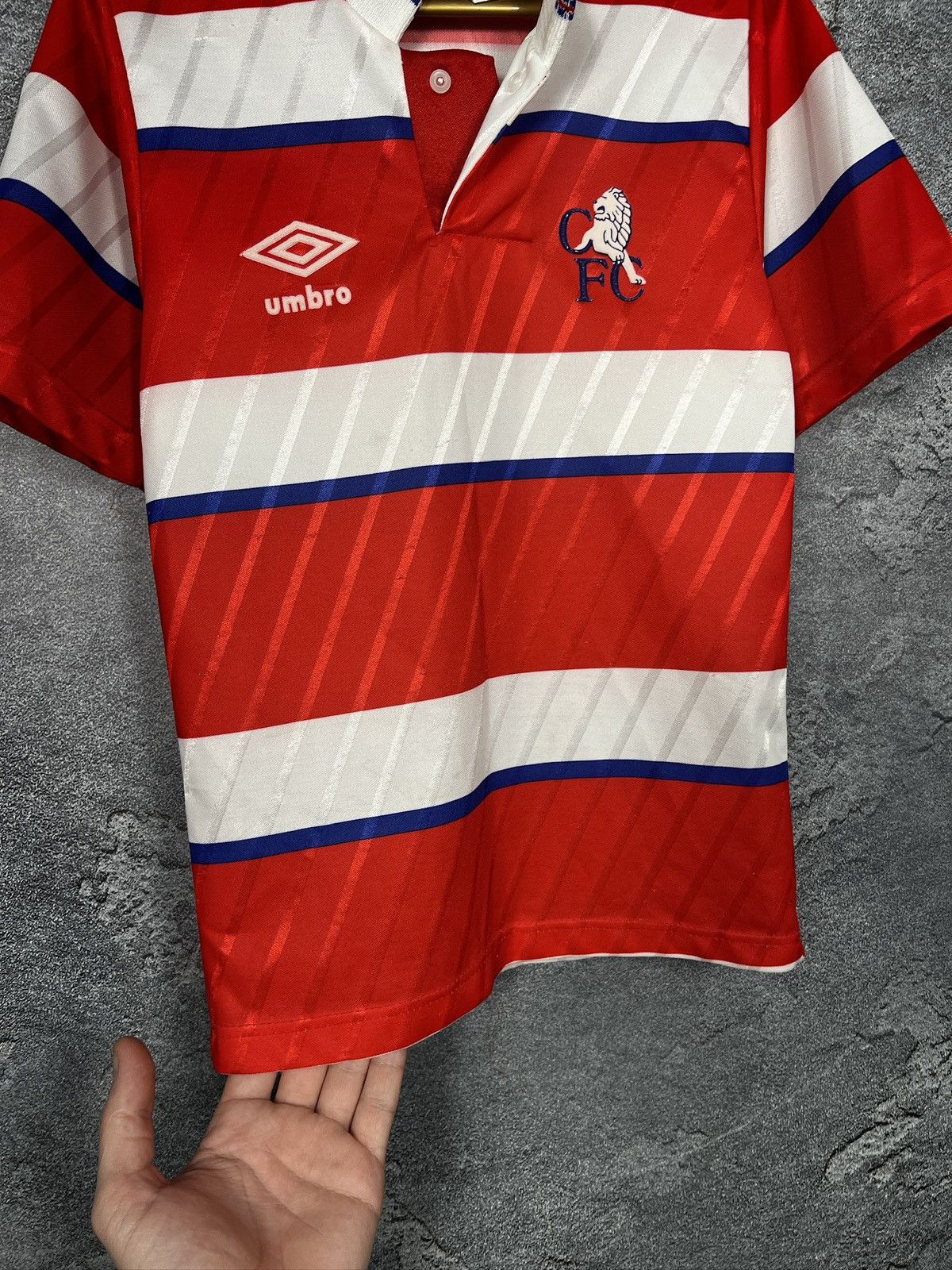 Umbro Rare 1988 Umbro Chelsea Away Kids 5-6 Years Jersey T-shirt Size US XXS / EU 40 - 5 Thumbnail